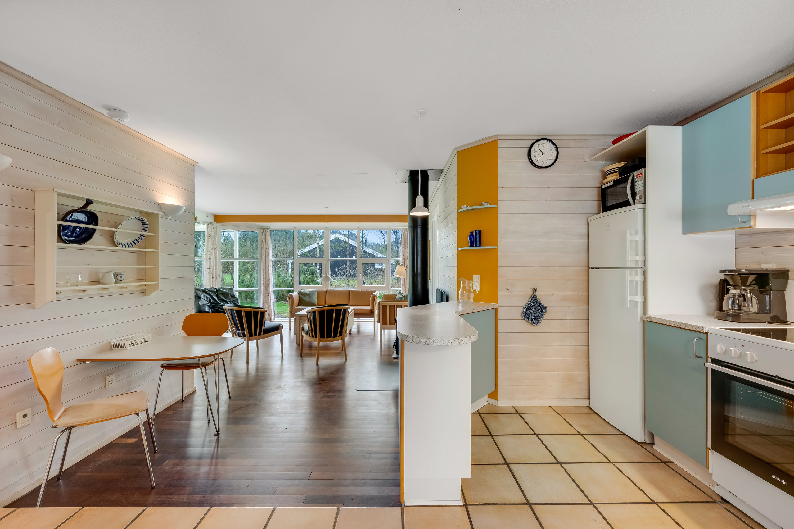 Fremhævet køkken billede i fuldskærmstilstand. Billede af Skovvang 26, Lønne, 6830 Nørre Nebel