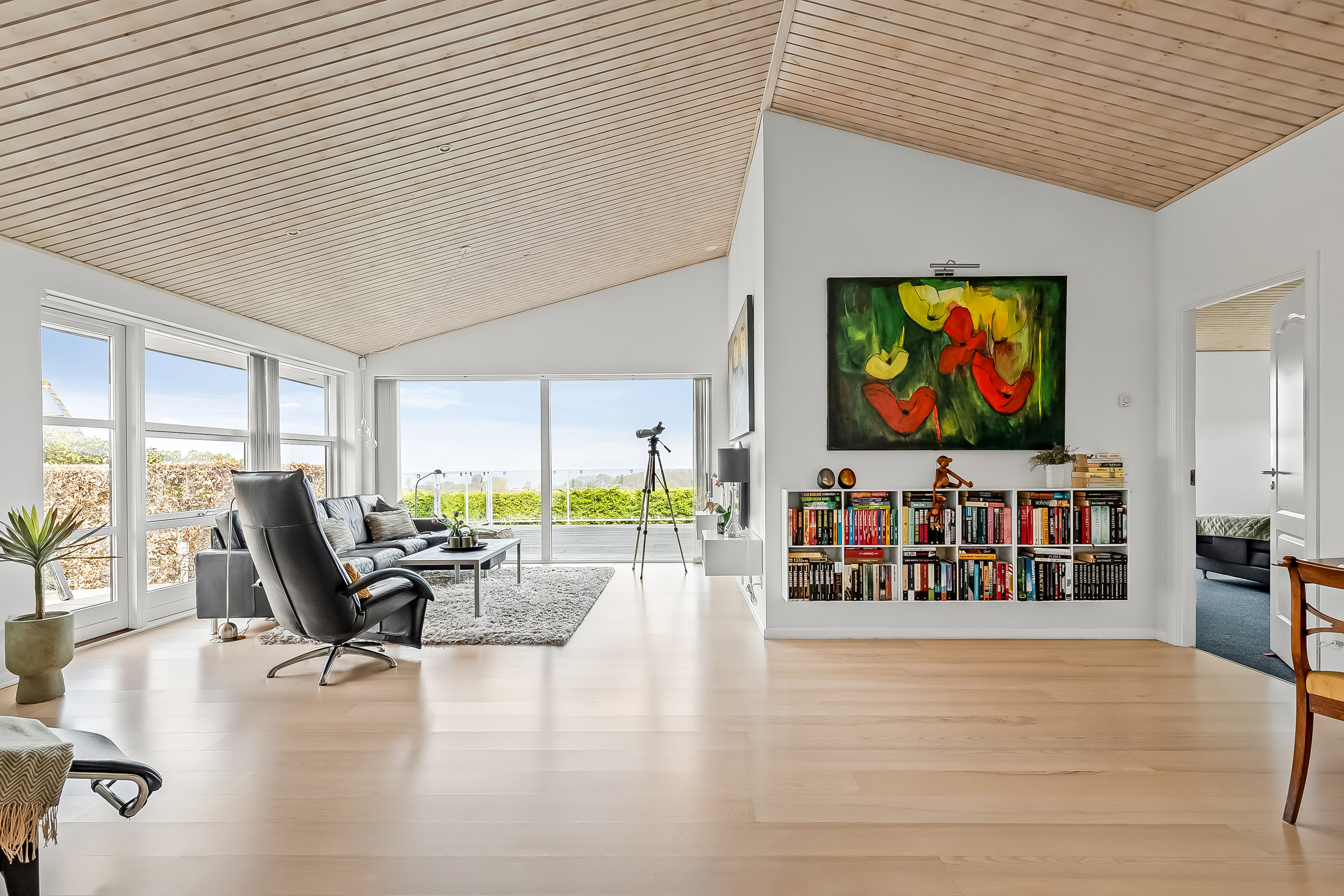 Fremhævet stue billede i fuldskærmstilstand. Billede af Skullebjerg Allé 27, Østerby, 7000 Fredericia