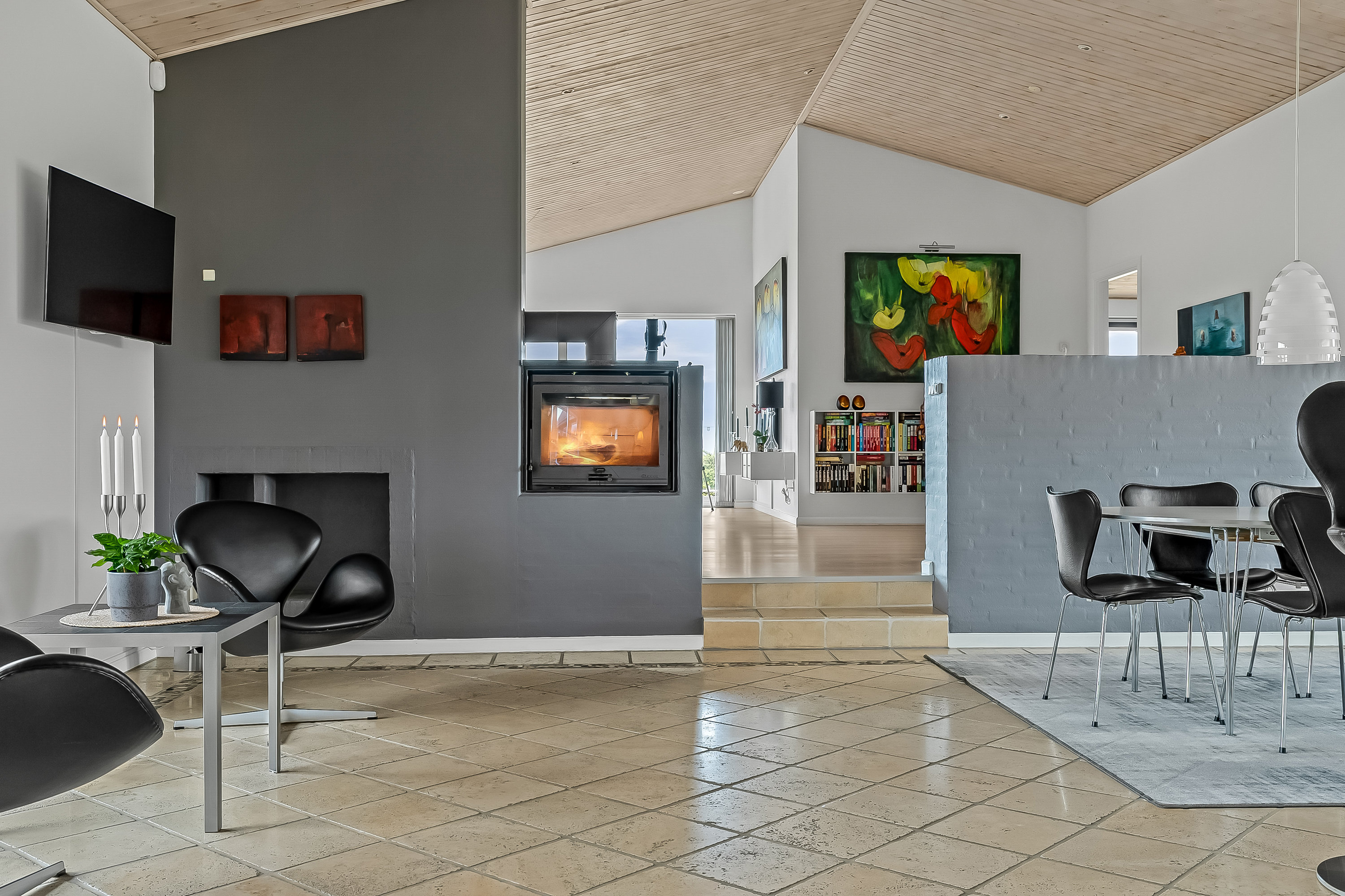 Fremhævet køkken alrum billede i fuldskærmstilstand. Billede af Skullebjerg Allé 27, Østerby, 7000 Fredericia