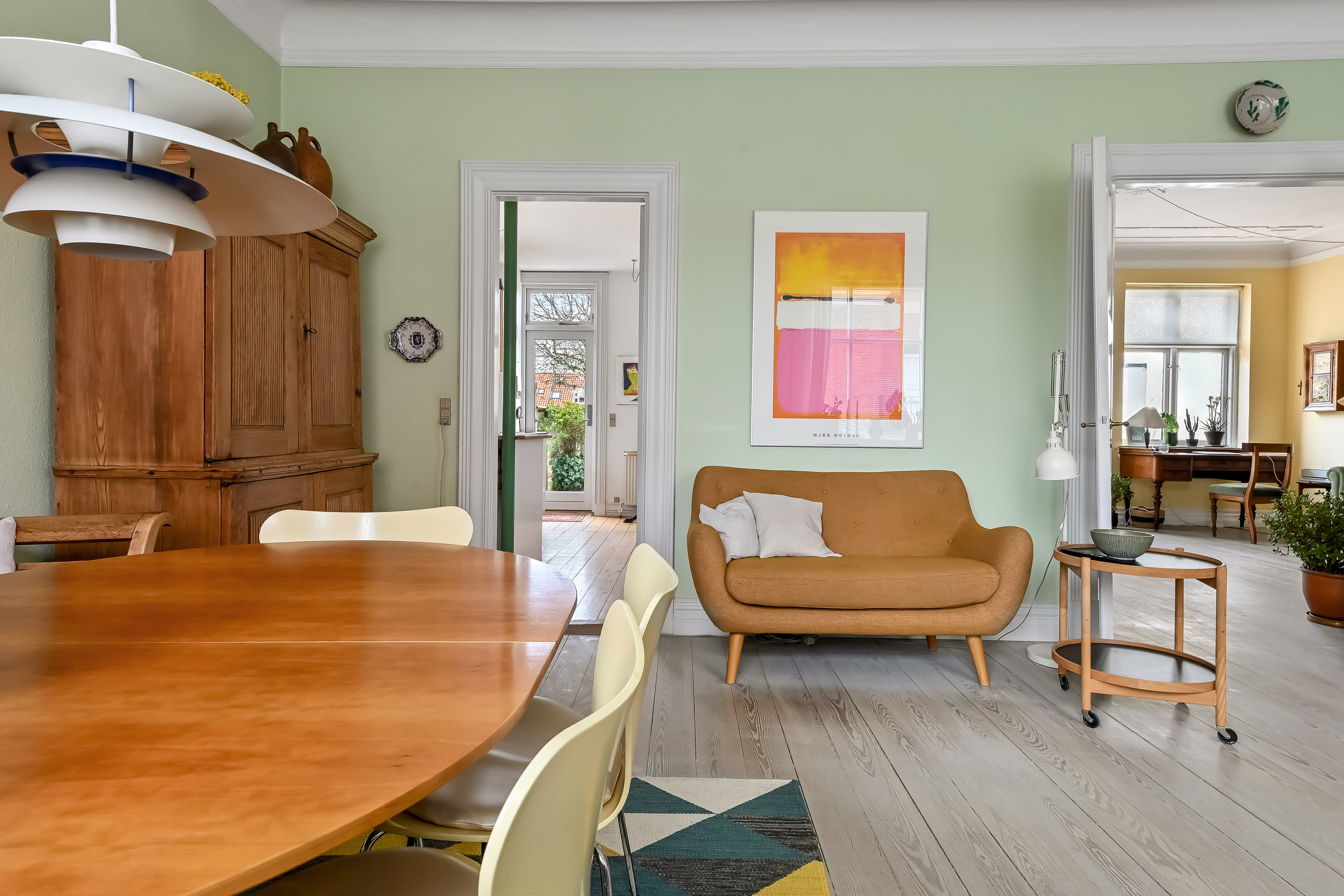 Fremhævet spisestue billede i fuldskærmstilstand. Billede af Mindegade 16, 7400 Herning