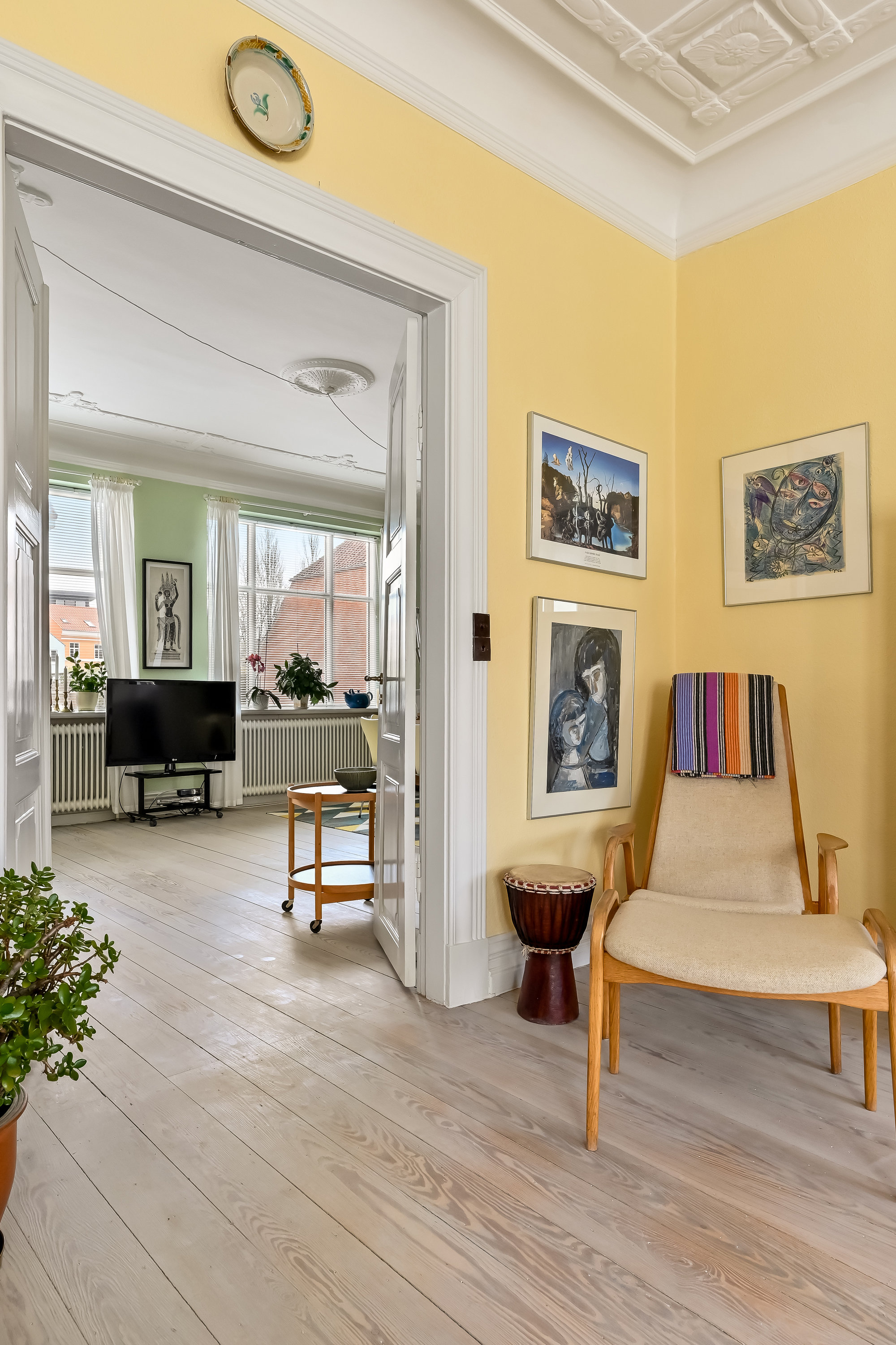 Fremhævet stue billede i fuldskærmstilstand. Billede af Mindegade 16, 7400 Herning