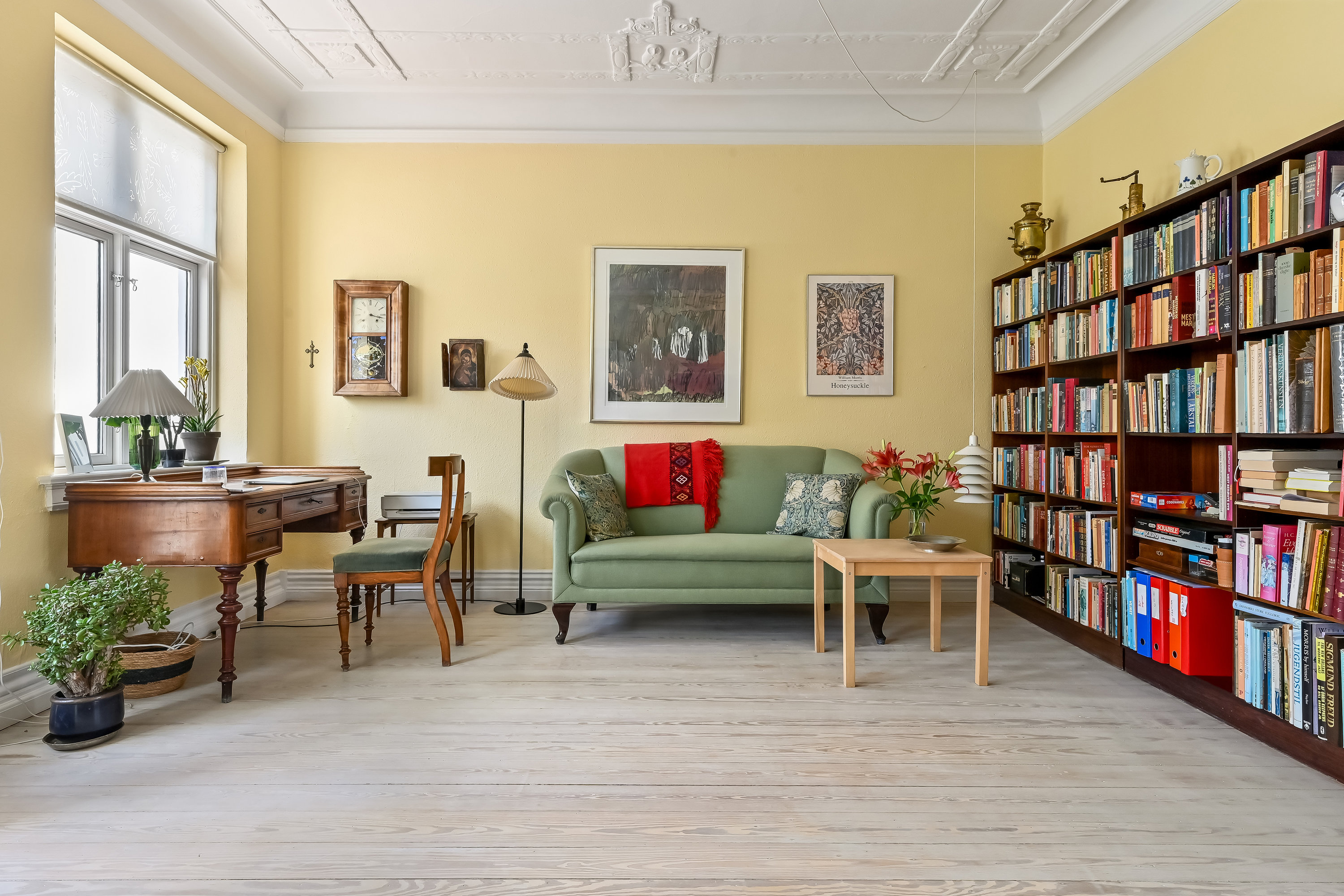 Fremhævet stue billede i fuldskærmstilstand. Billede af Mindegade 16, 7400 Herning