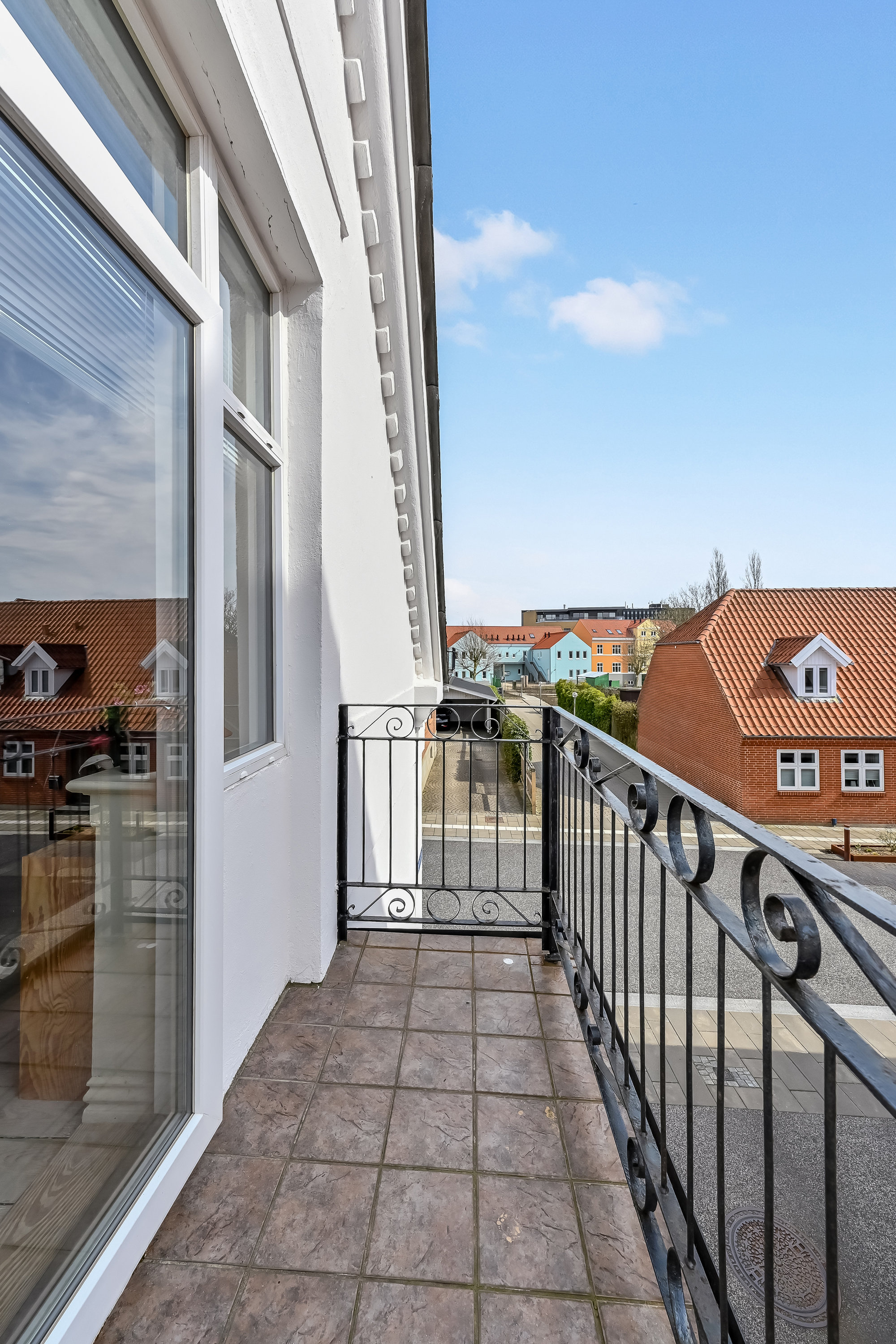 Fremhævet altan billede i fuldskærmstilstand. Billede af Mindegade 16, 7400 Herning