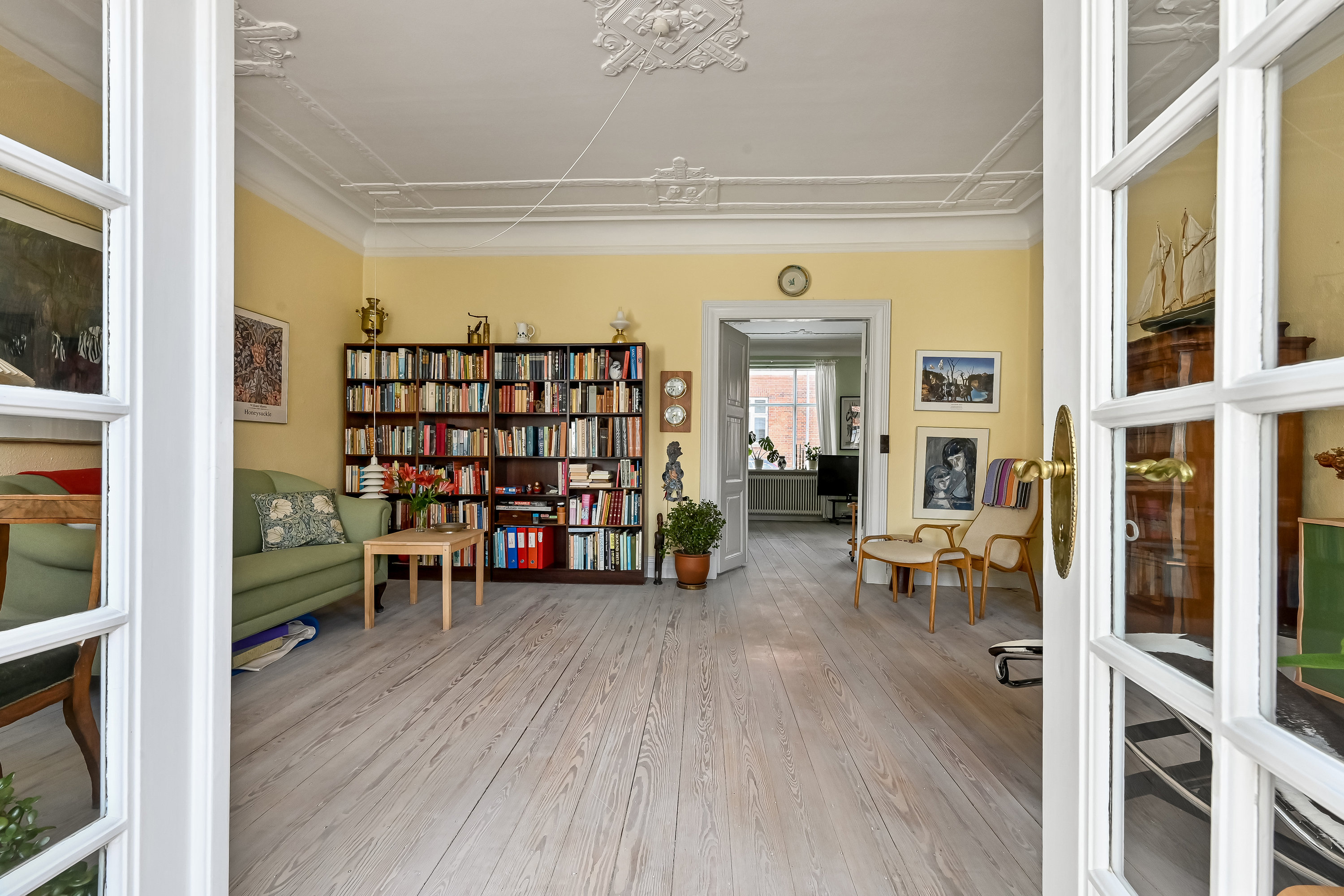 Fremhævet stue billede i fuldskærmstilstand. Billede af Mindegade 16, 7400 Herning