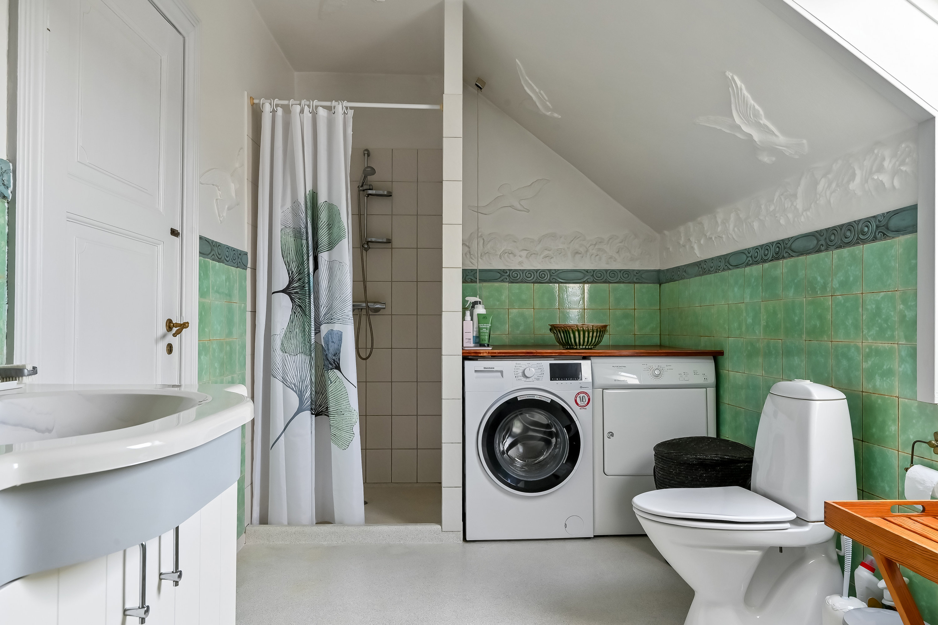 Fremhævet badeværelse billede i fuldskærmstilstand. Billede af Mindegade 16, 7400 Herning