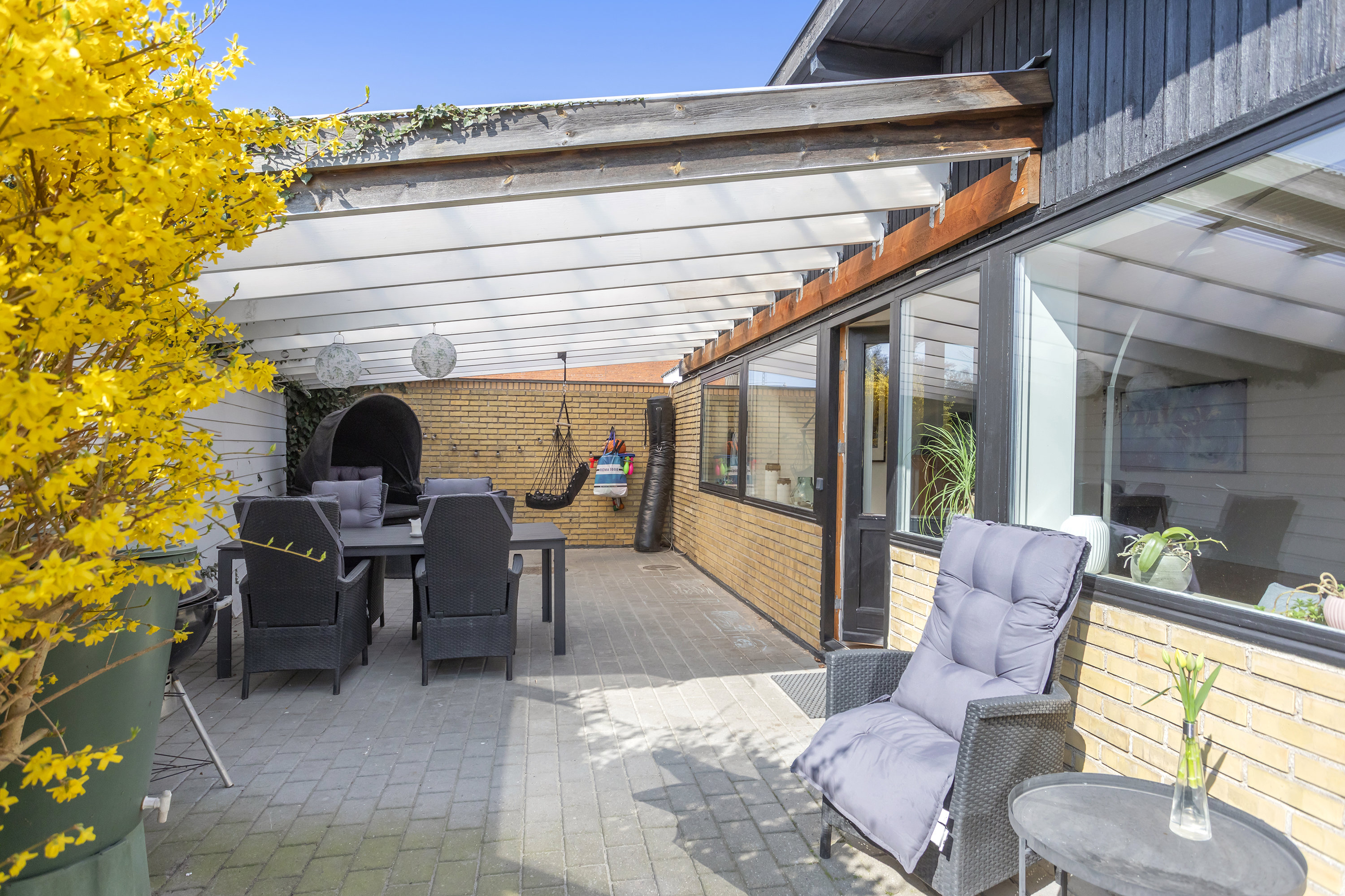 Fremhævet overdækket terrasse billede i fuldskærmstilstand. Billede af Sundbyvestervej 34, 2300 København S