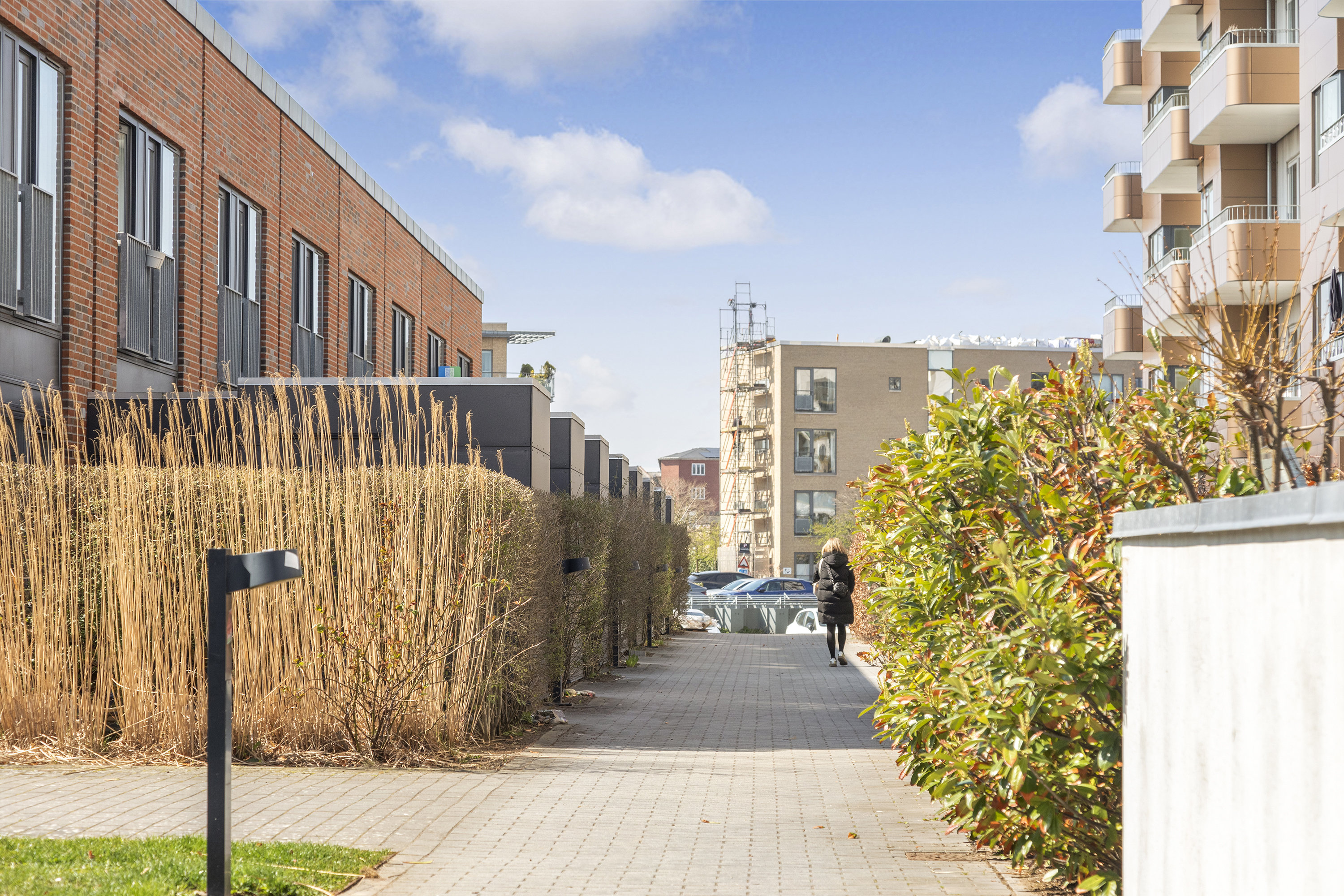 Fremhævet gårdmiljø billede i fuldskærmstilstand. Billede af Krimsvej 7B, 2300 København S