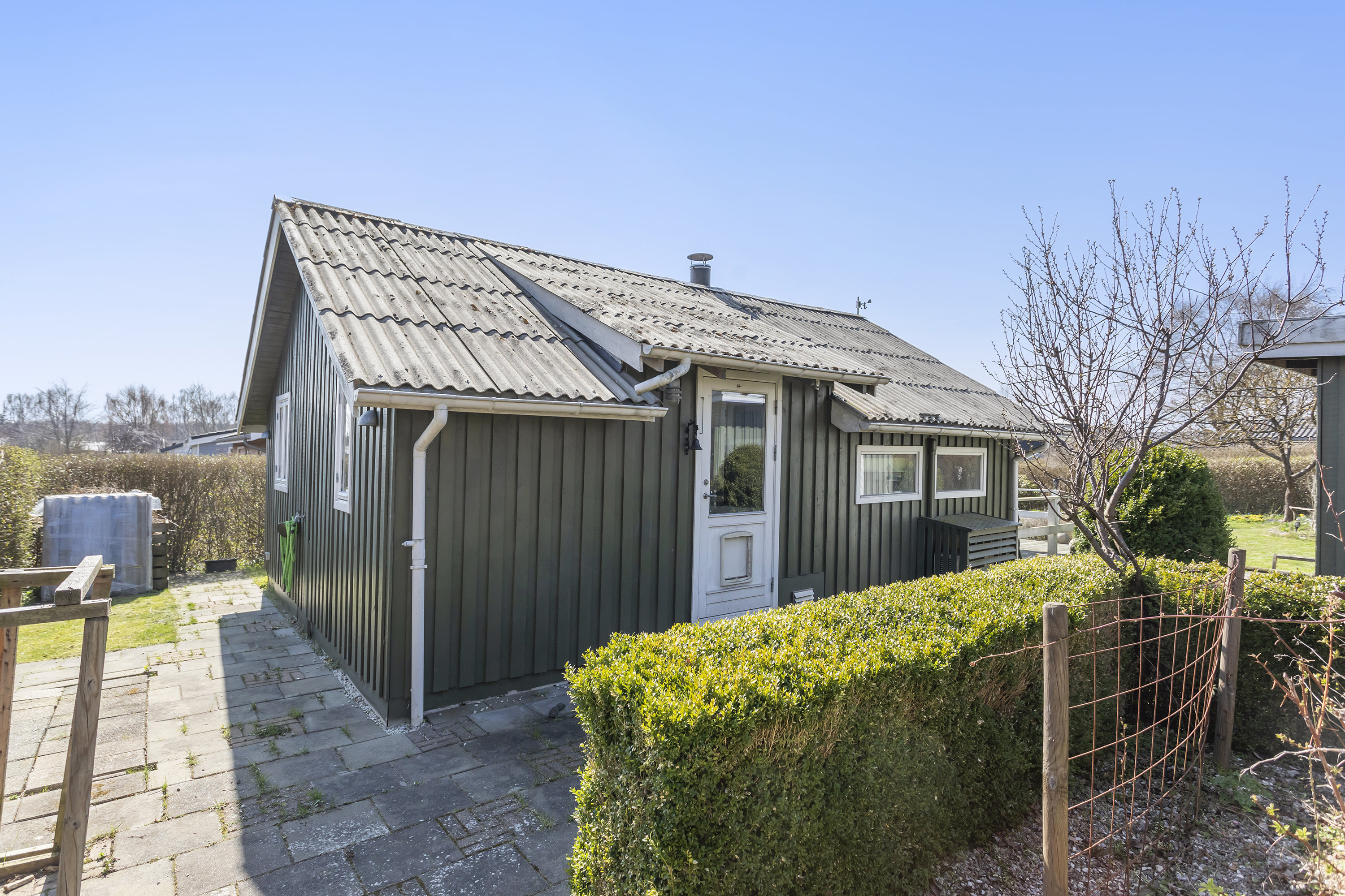 Fremhævet facade billede i fuldskærmstilstand. Billede af Asynjevej 40, 2740 Skovlunde