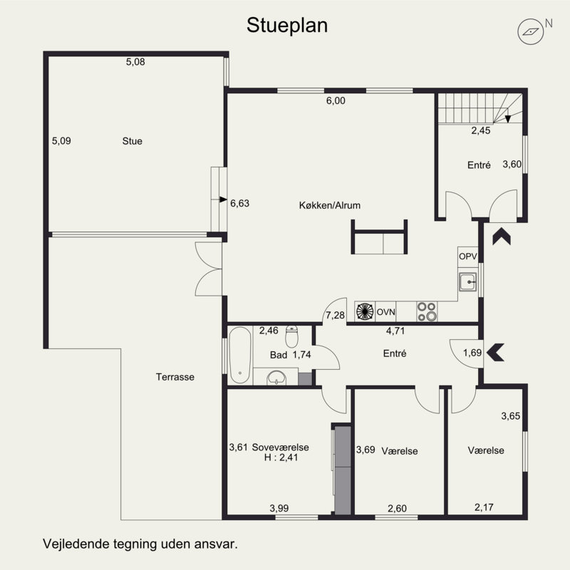 Plantegninger billede af Engsvinget 11, Bellinge, 5250 Odense SV