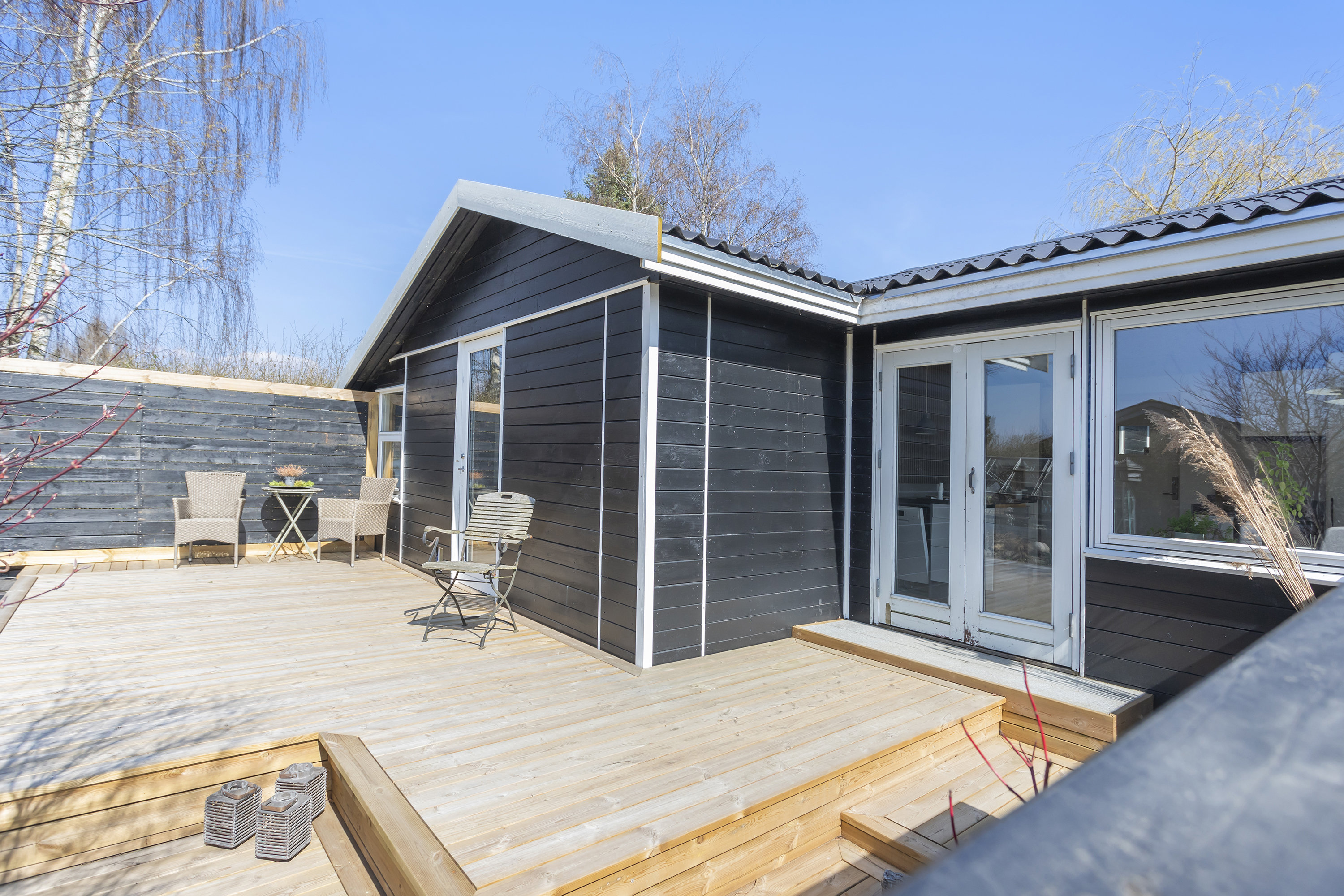 Fremhævet terrasse billede i fuldskærmstilstand. Billede af Asynjevej 47, 2740 Skovlunde