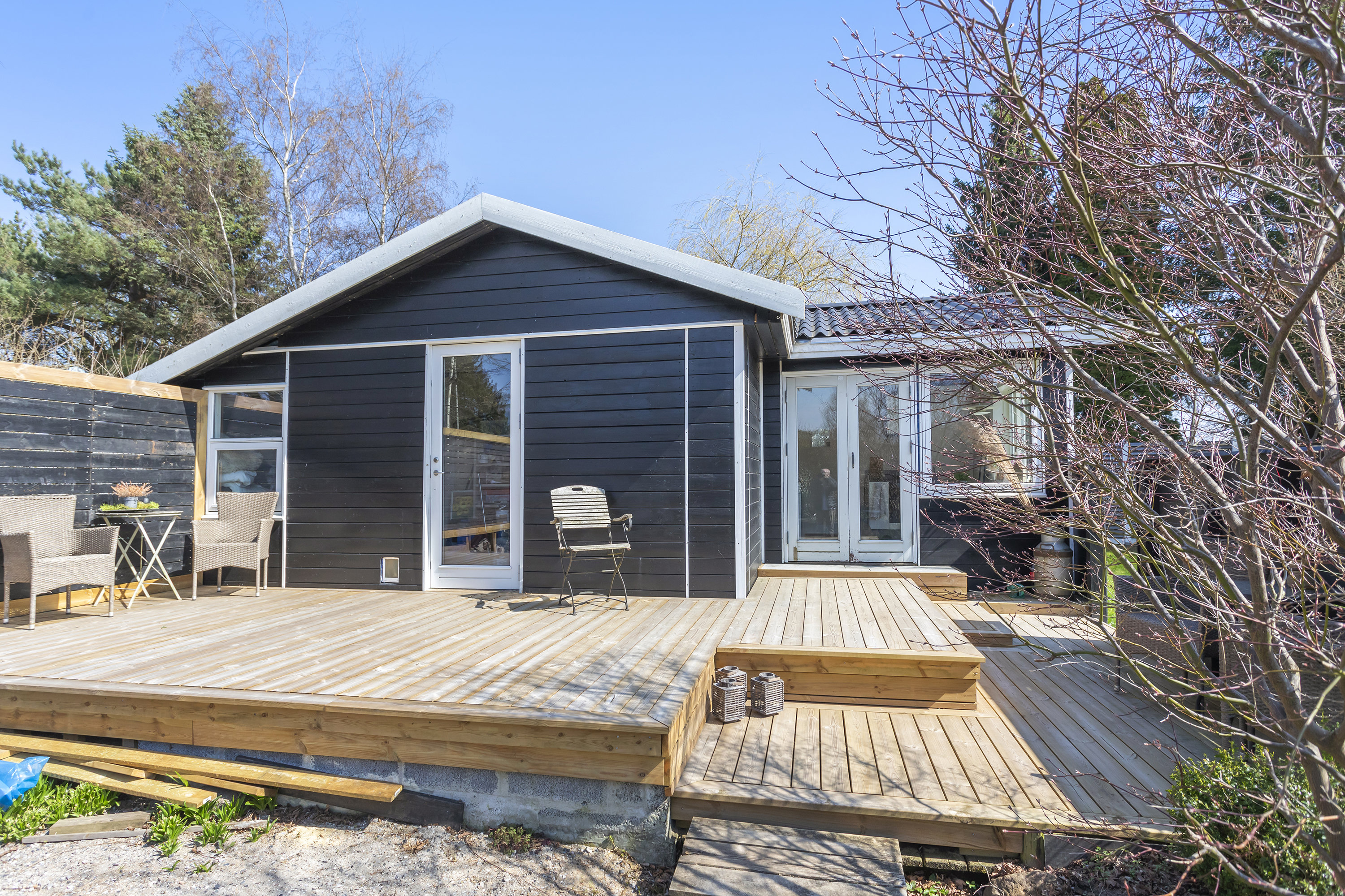 Fremhævet terrasse billede i fuldskærmstilstand. Billede af Asynjevej 47, 2740 Skovlunde