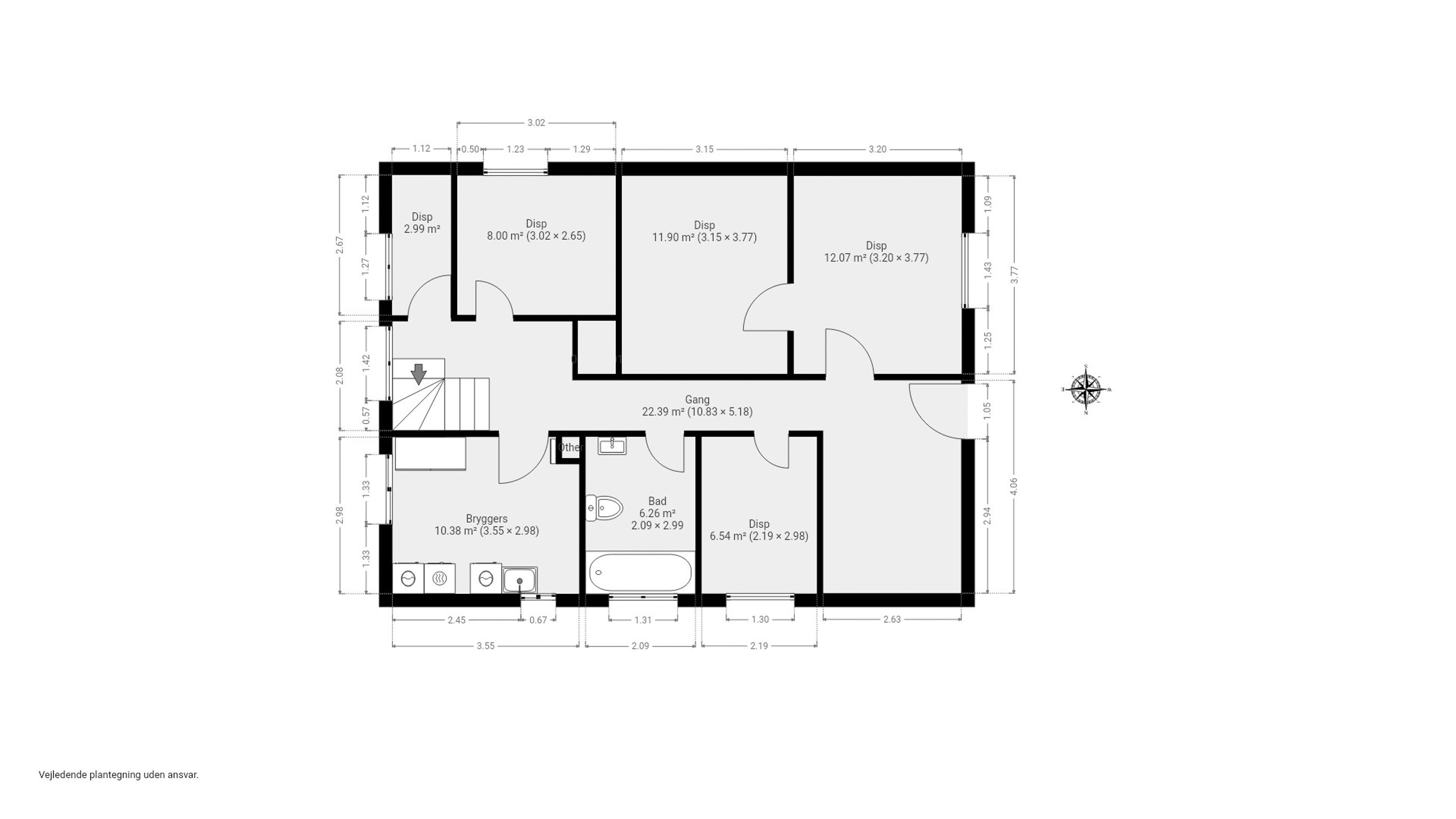 Plantegninger billede af Prangervej 179, 7000 Fredericia