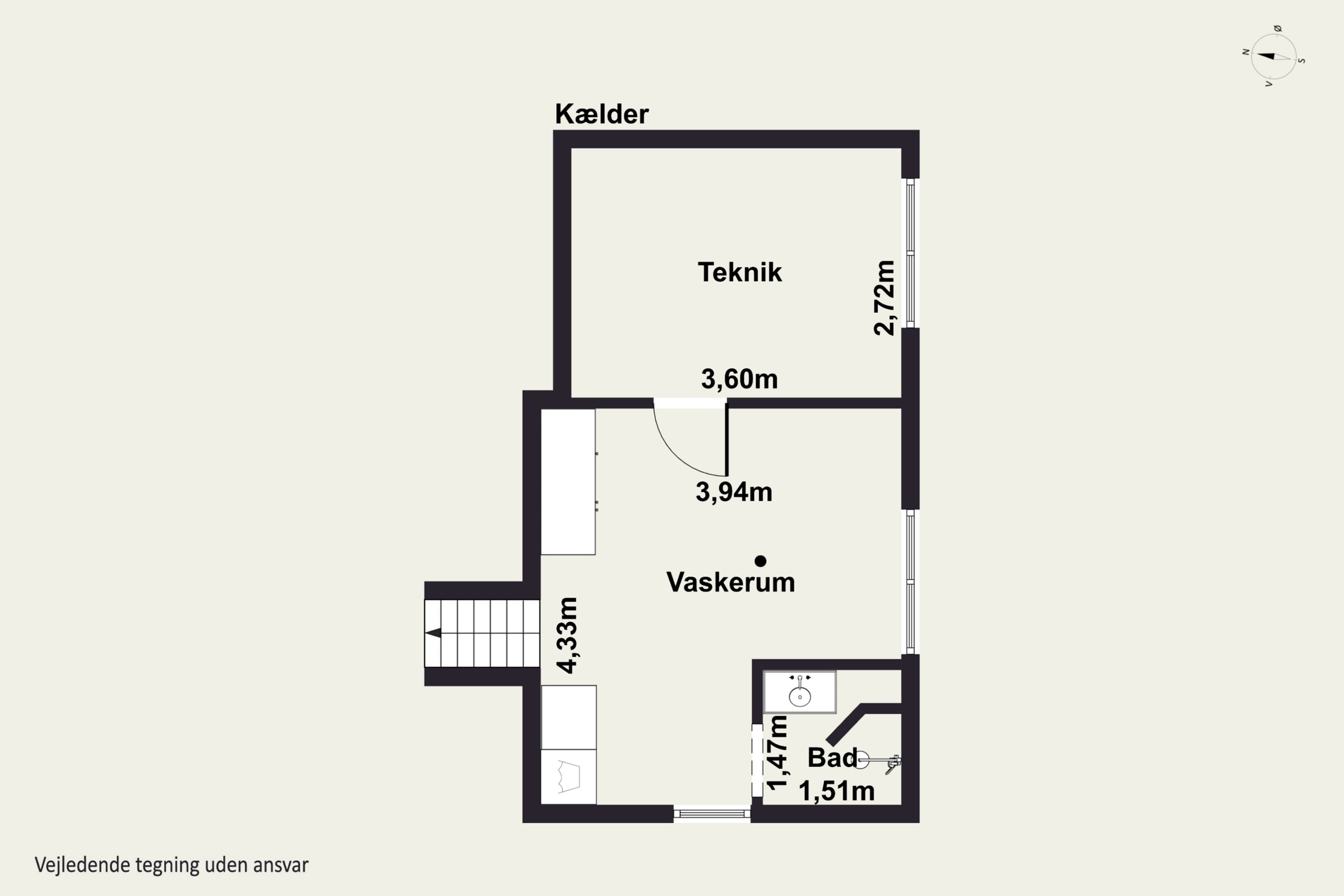 Plantegninger billede af Kornbakken 3, 4771 Kalvehave