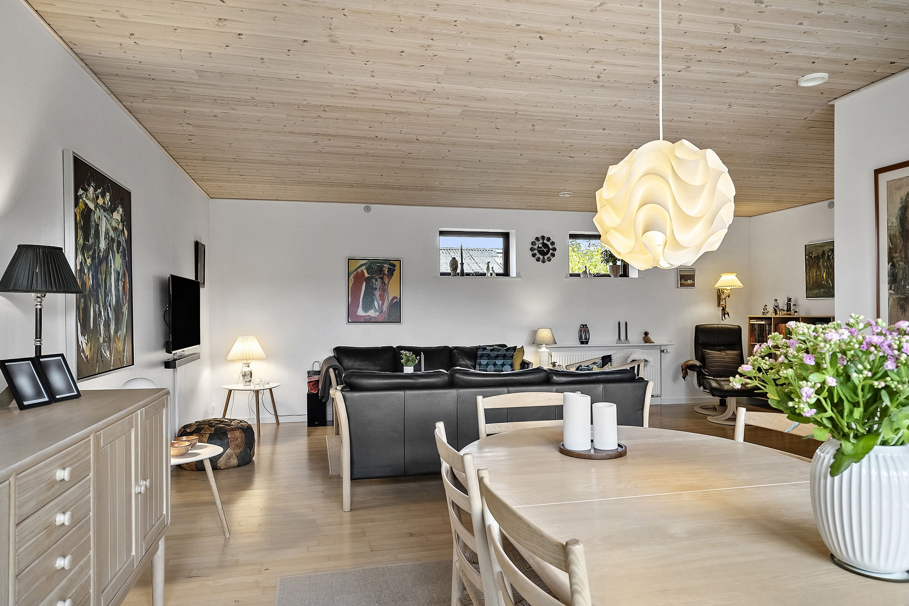 Fremhævet stue billede i fuldskærmstilstand. Billede af Grandalsvej 37, Tilsted, 7700 Thisted