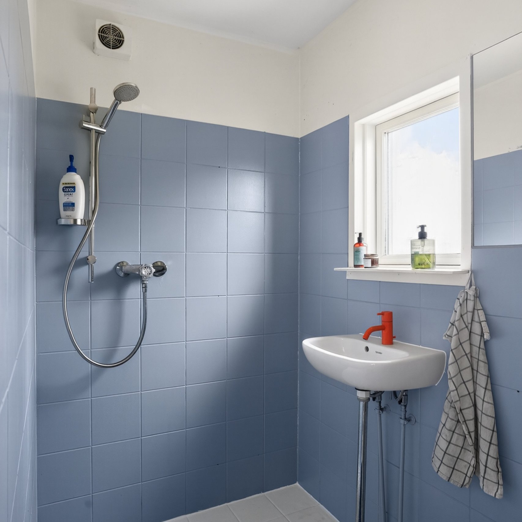 Fremhævet badeværelse billede i fuldskærmstilstand. Billede af Hedebovej 8, Overby Lyng, 4583 Sjællands Odde