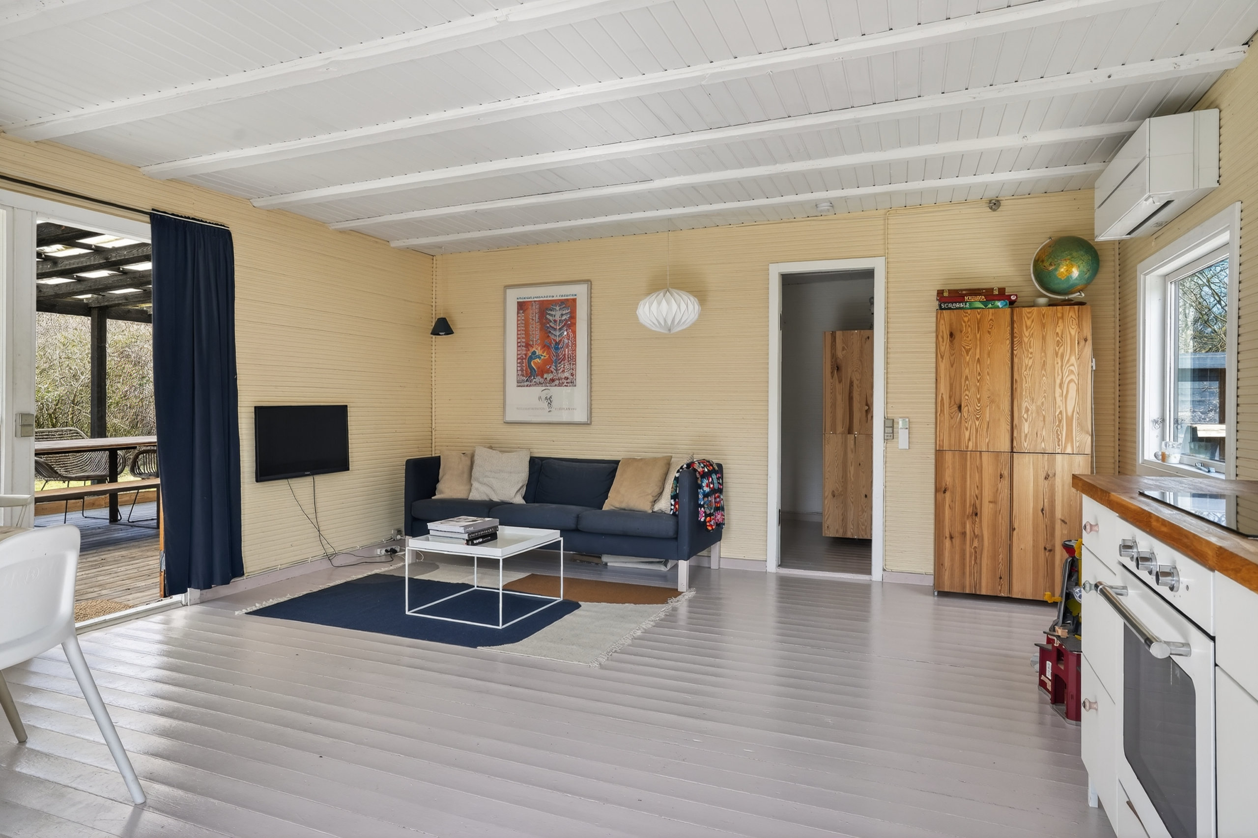 Fremhævet stue billede i fuldskærmstilstand. Billede af Hedebovej 8, Overby Lyng, 4583 Sjællands Odde