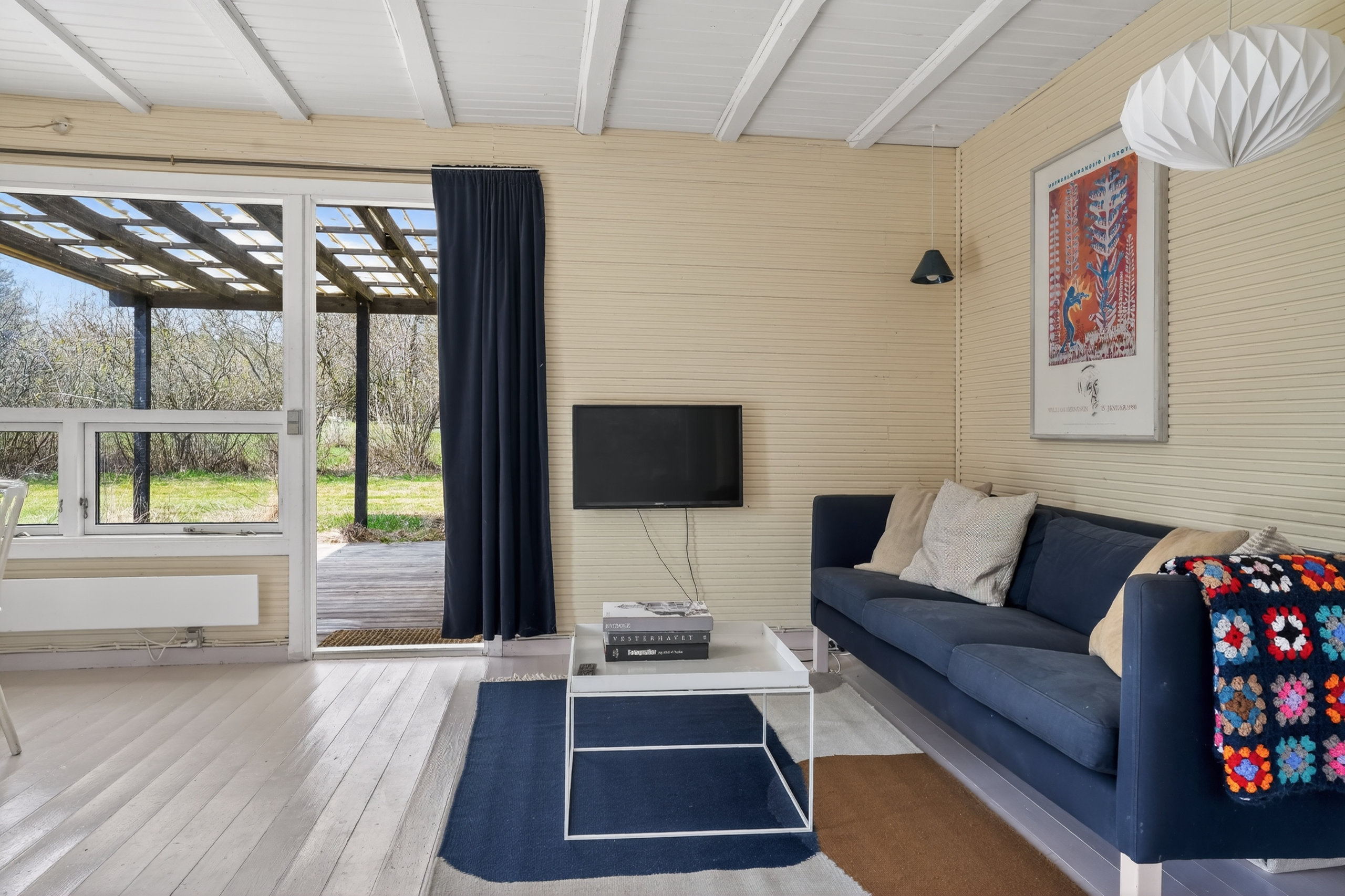 Fremhævet stue billede i fuldskærmstilstand. Billede af Hedebovej 8, Overby Lyng, 4583 Sjællands Odde