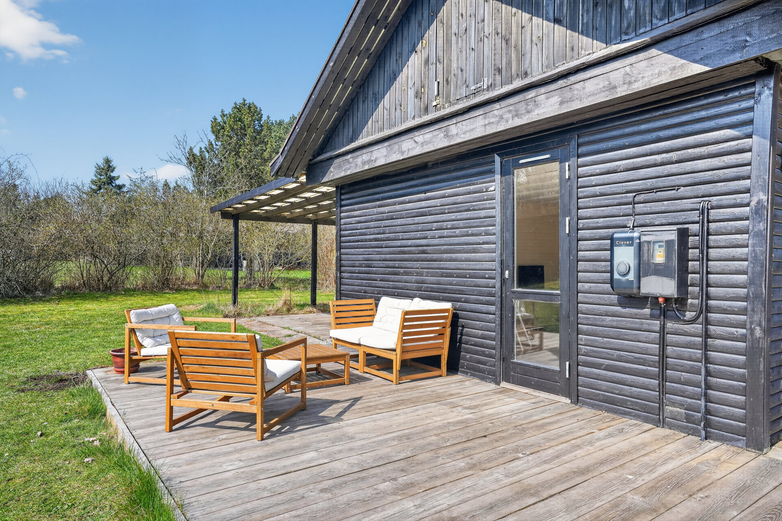 Fremhævet terrasse billede i fuldskærmstilstand. Billede af Hedebovej 8, Overby Lyng, 4583 Sjællands Odde