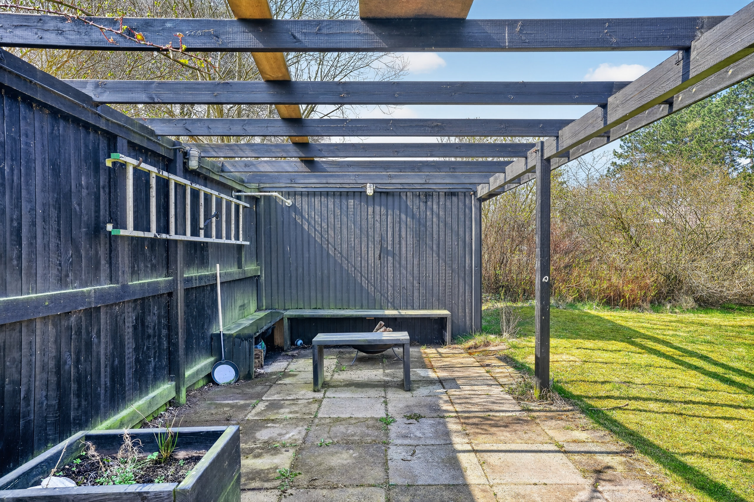 Fremhævet terrasse billede i fuldskærmstilstand. Billede af Hedebovej 8, Overby Lyng, 4583 Sjællands Odde