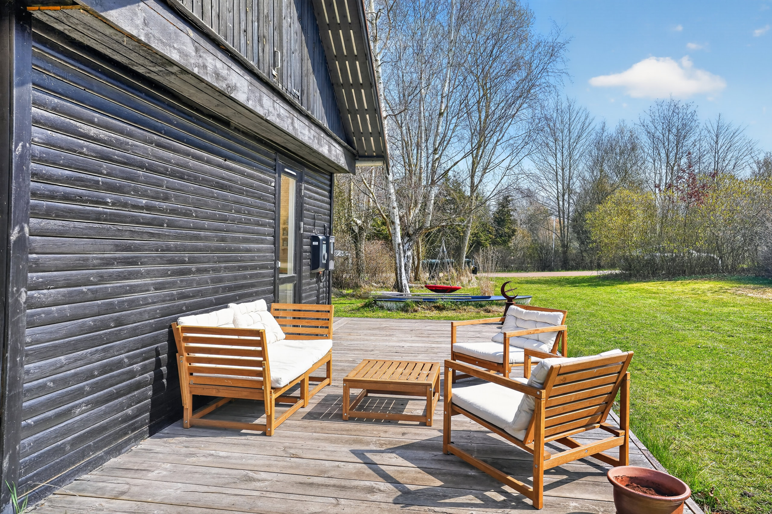 Fremhævet terrasse billede i fuldskærmstilstand. Billede af Hedebovej 8, Overby Lyng, 4583 Sjællands Odde