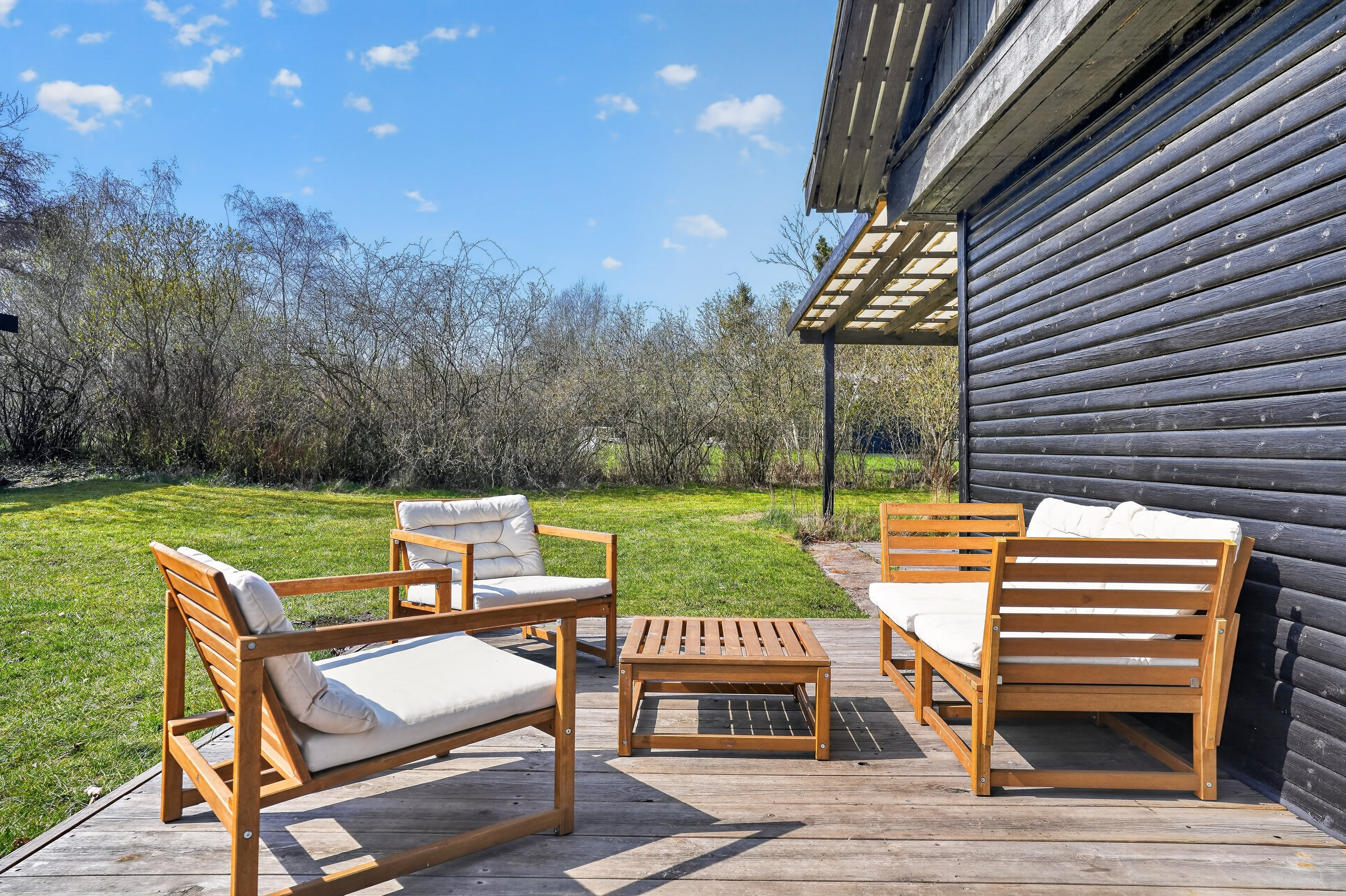 Fremhævet terrasse billede i fuldskærmstilstand. Billede af Hedebovej 8, Overby Lyng, 4583 Sjællands Odde