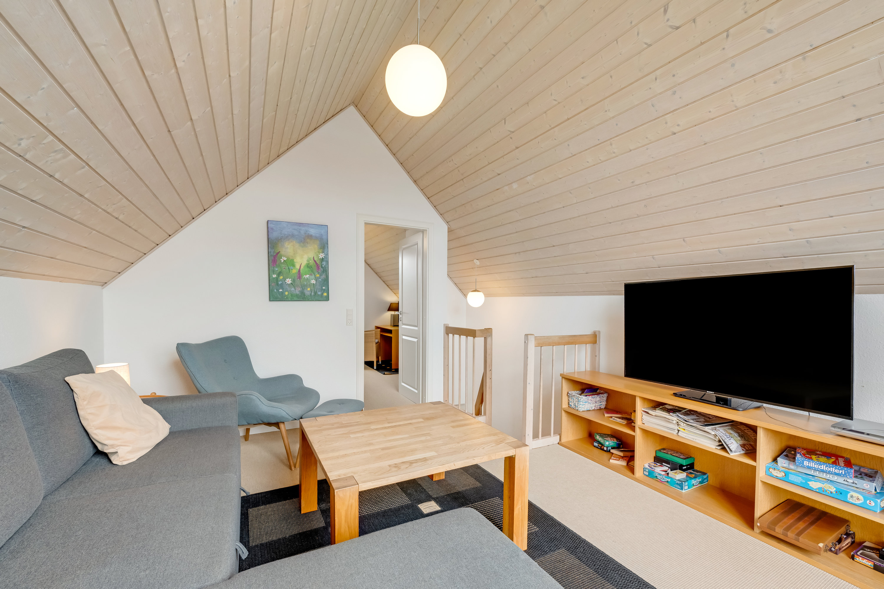 Fremhævet stue billede i fuldskærmstilstand. Billede af Lønne Feriepark 150C, Lønne, 6830 Nørre Nebel
