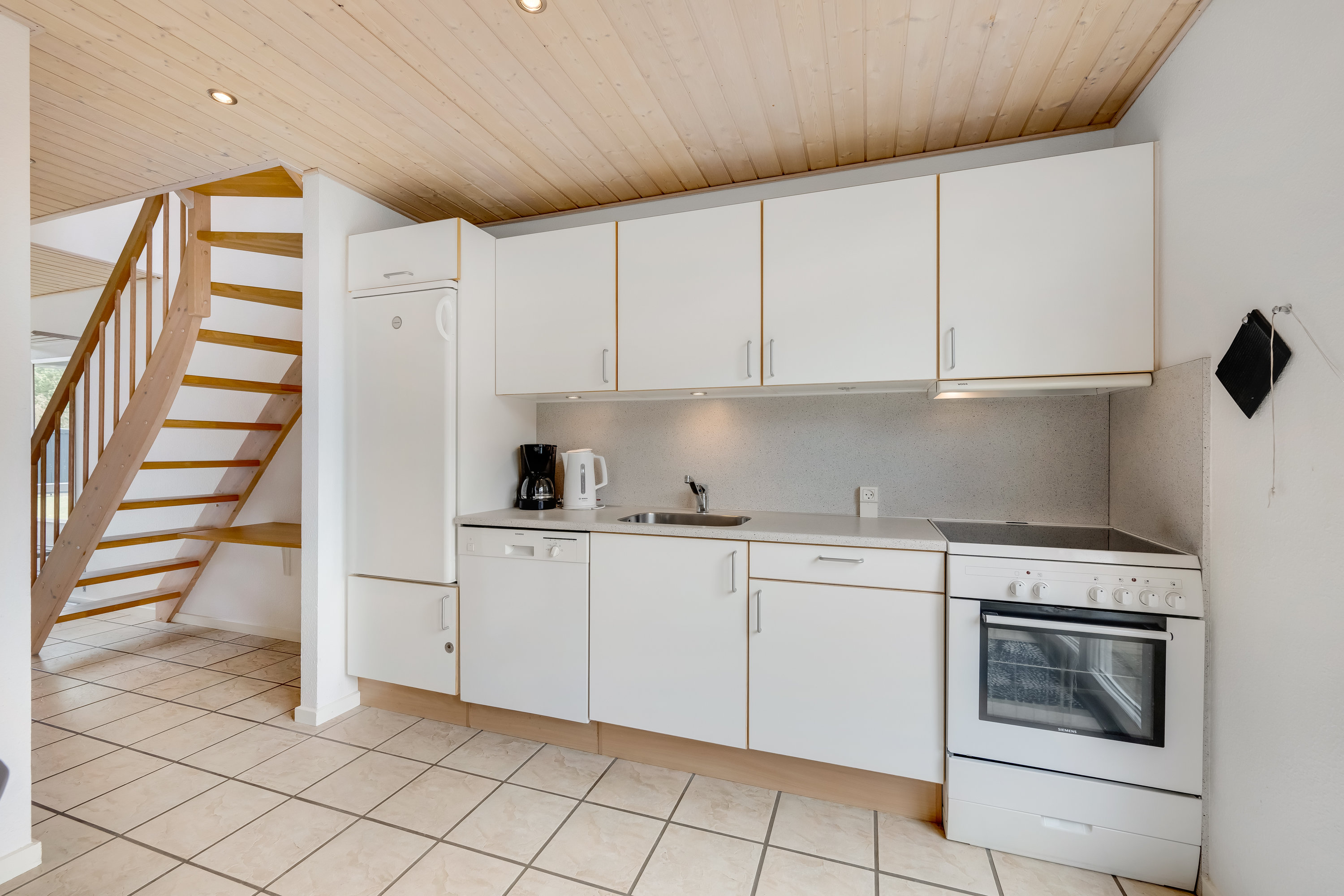 Fremhævet køkken billede i fuldskærmstilstand. Billede af Lønne Feriepark 150C, Lønne, 6830 Nørre Nebel