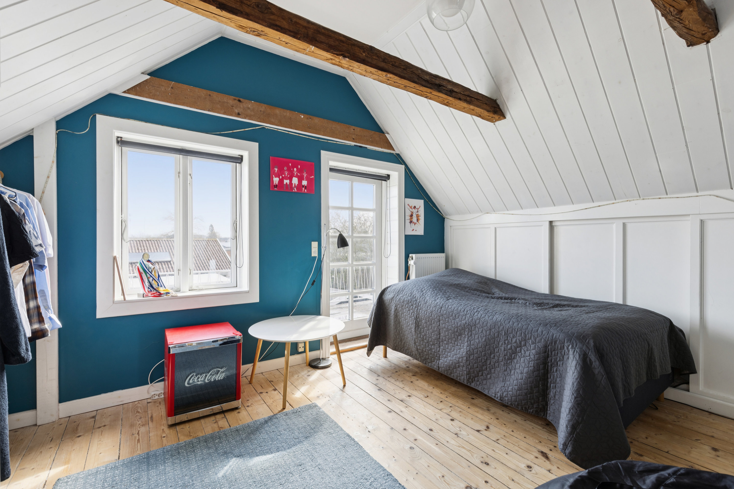 Fremhævet soveværelse billede i fuldskærmstilstand. Billede af Stationsvej 6, 4241 Vemmelev