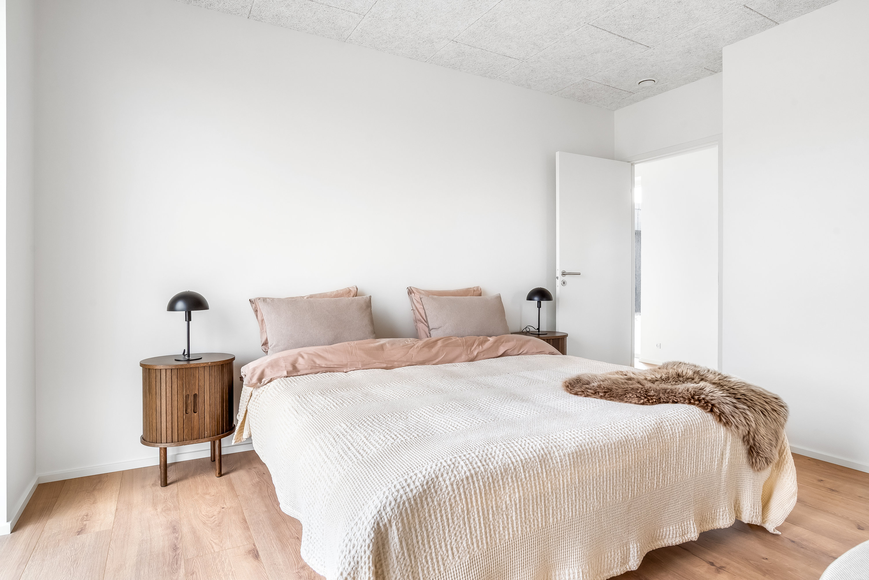 Fremhævet soveværelse billede i fuldskærmstilstand. Billede af Råbukken 23, Halgårde, 7500 Holstebro