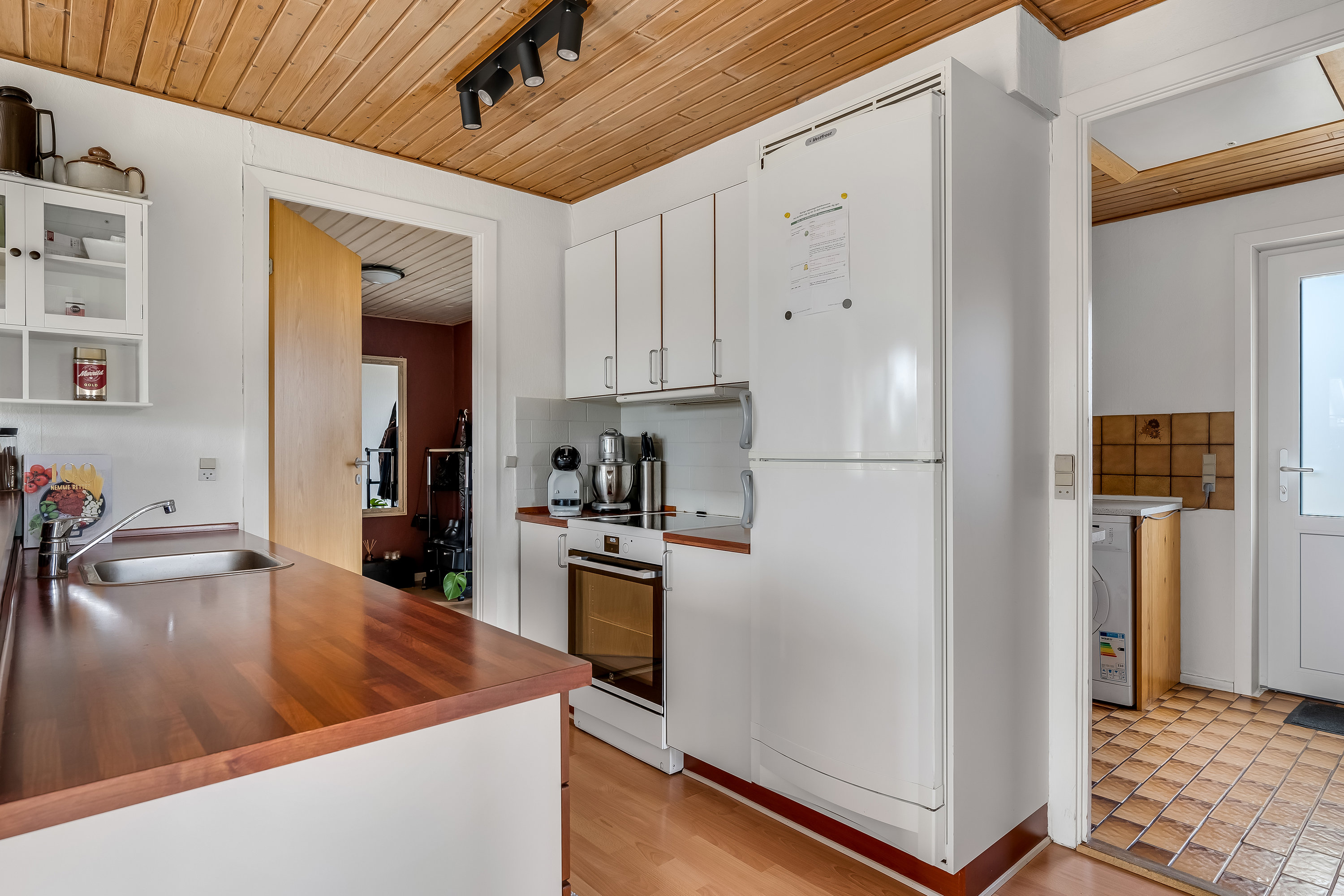 Fremhævet køkken billede i fuldskærmstilstand. Billede af Solvænget 114, 6870 Ølgod