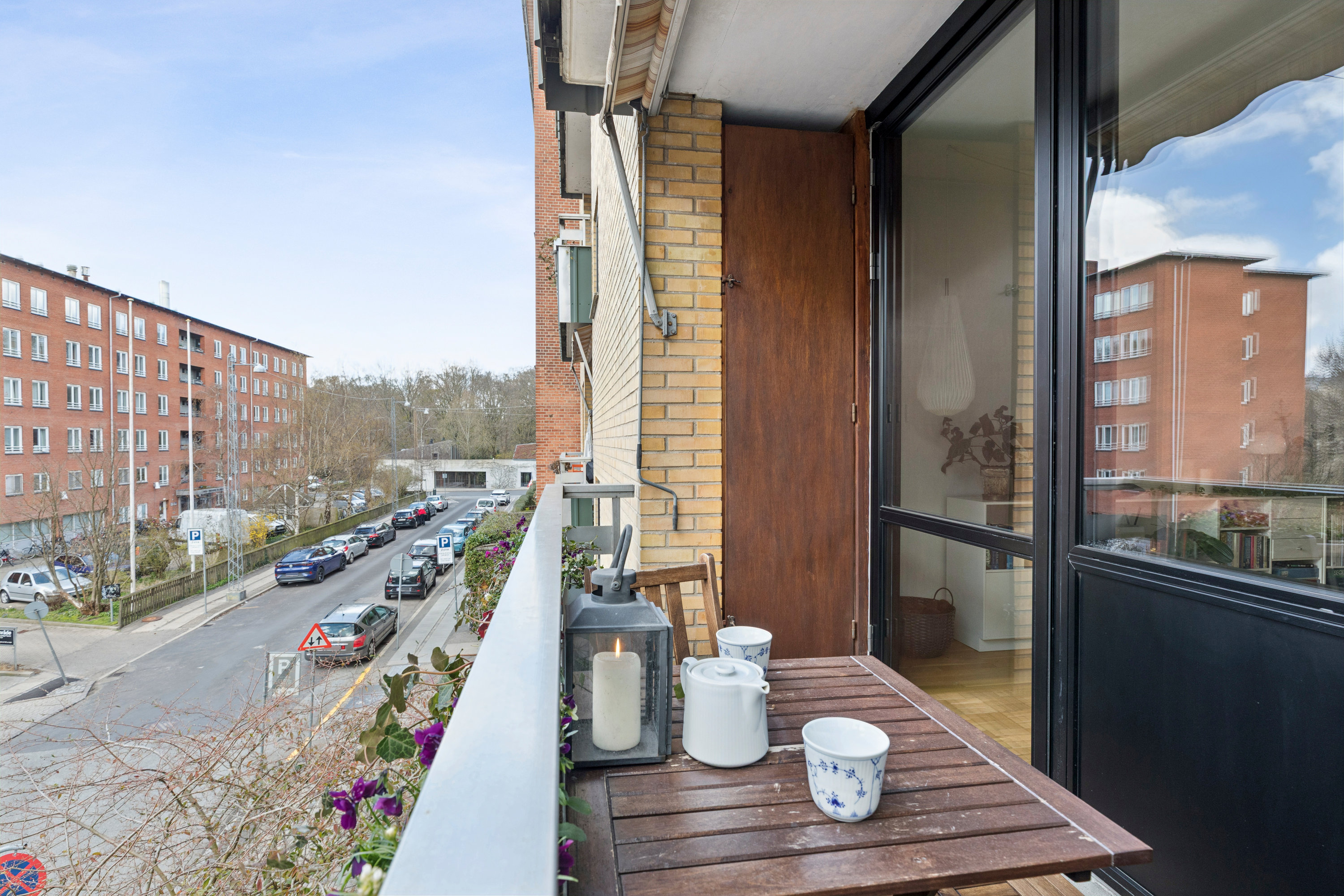 Fremhævet altan billede i fuldskærmstilstand. Billede af Kirstinedalsvej 6, 2. th., 2500 Valby