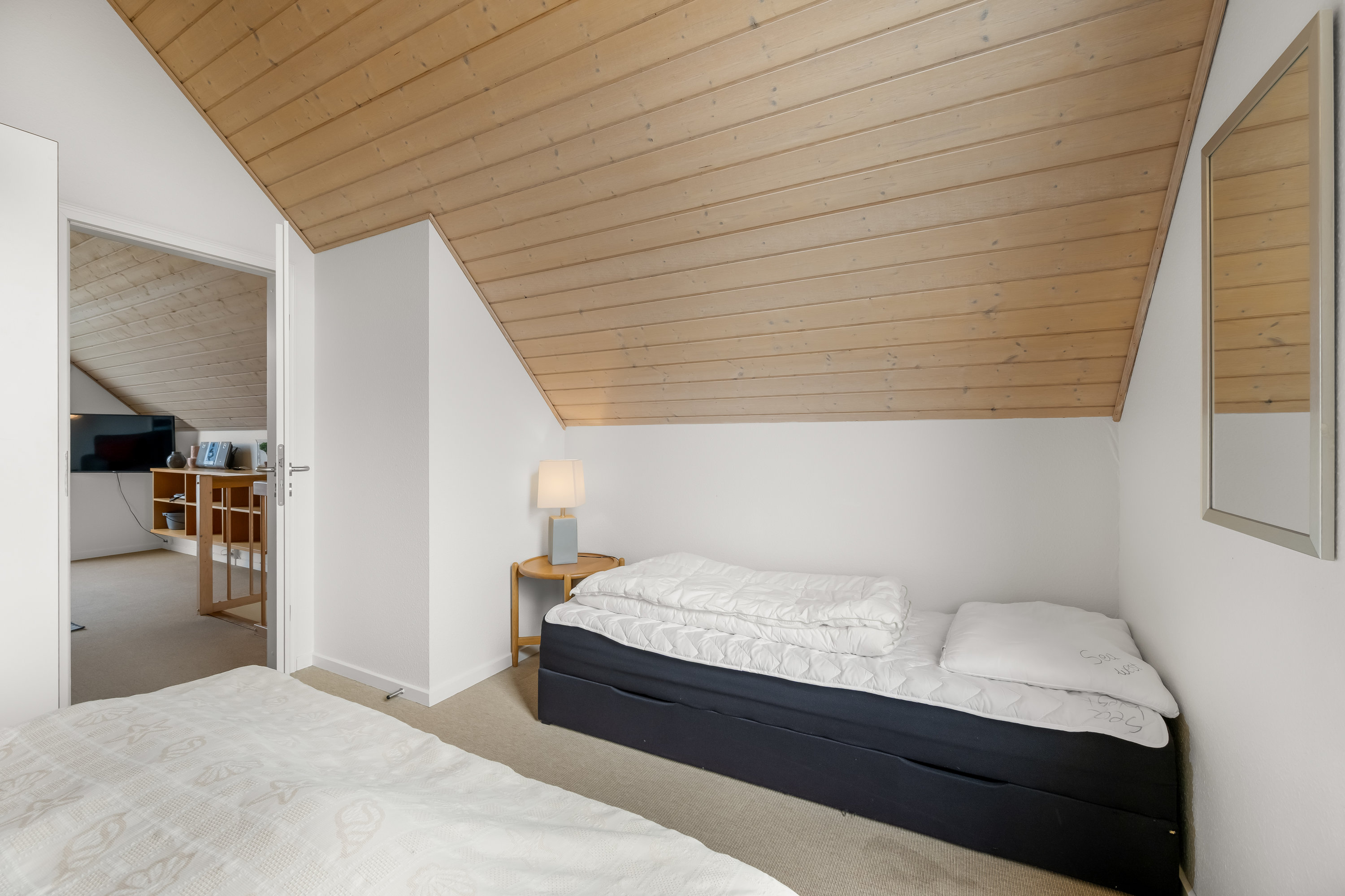 Fremhævet soveværelse billede i fuldskærmstilstand. Billede af Lønne Feriepark 144B, Lønne, 6830 Nørre Nebel