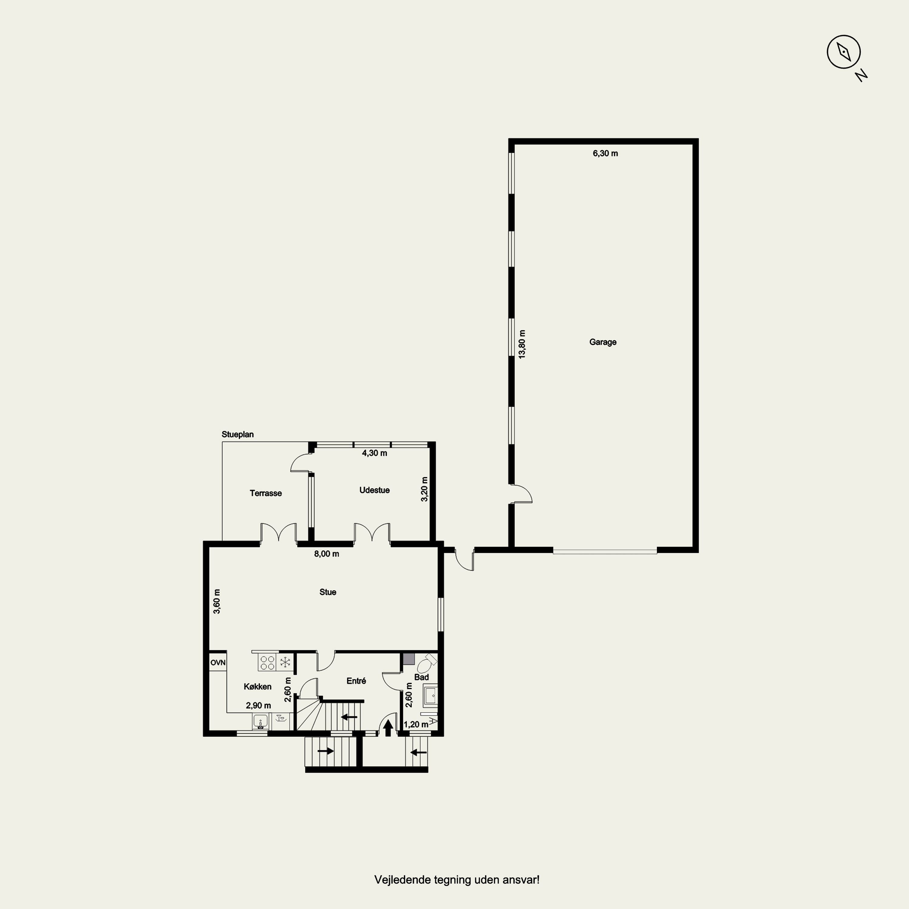 Plantegninger billede af Enghavevej 11, 6870 Ølgod