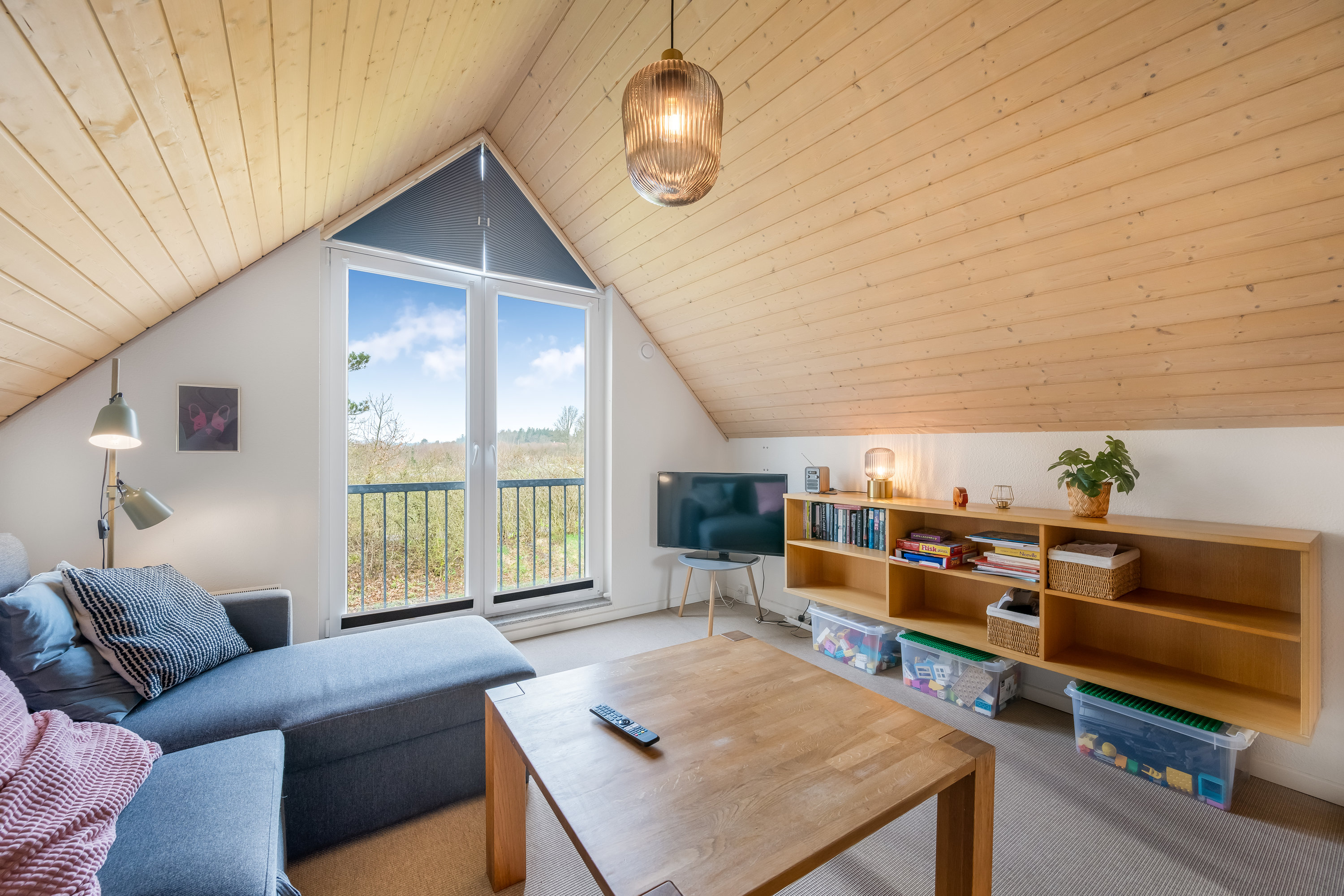 Fremhævet stue billede i fuldskærmstilstand. Billede af Lønne Feriepark 138A, Lønne, 6830 Nørre Nebel