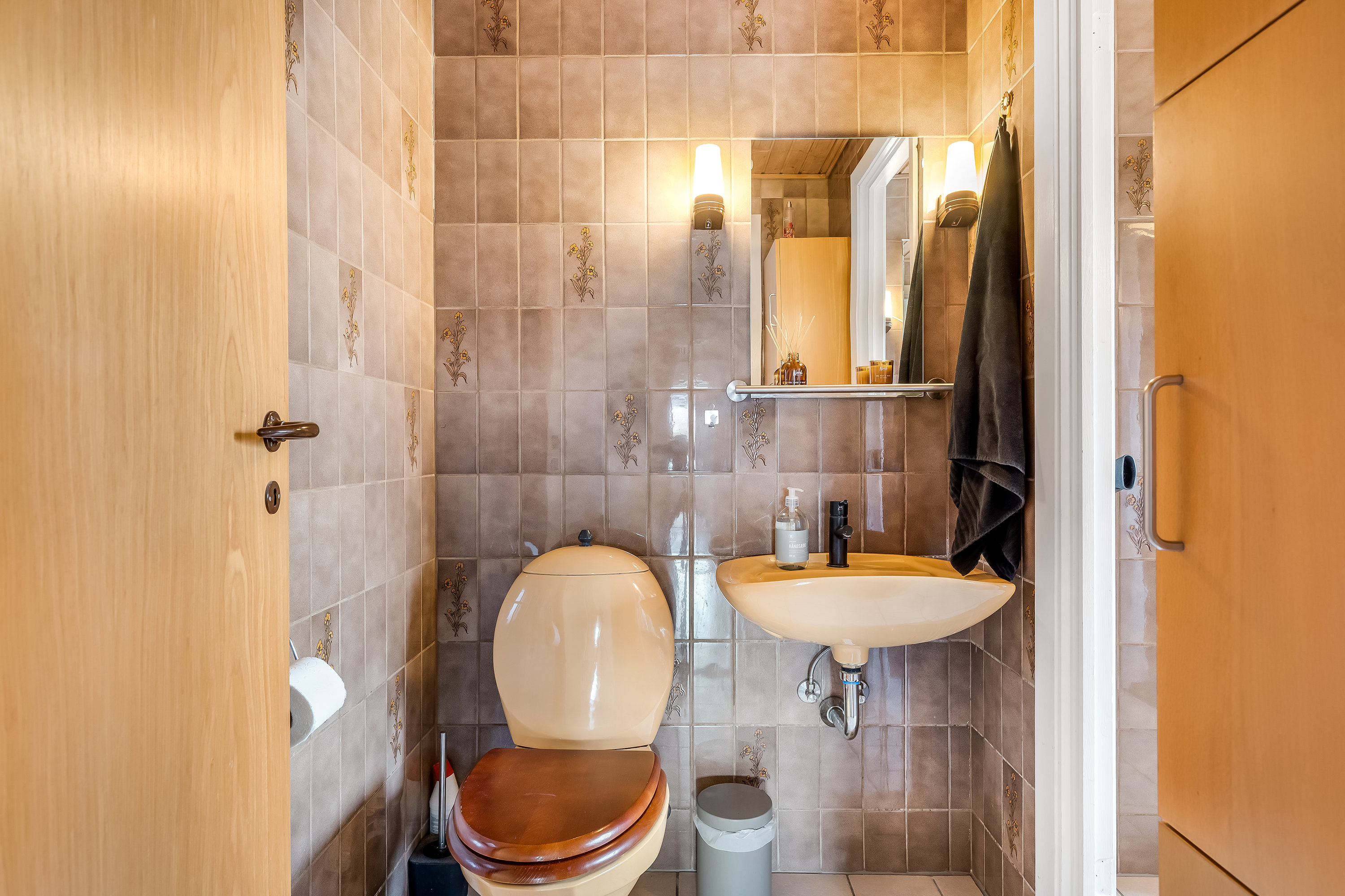 Fremhævet badeværelse billede i fuldskærmstilstand. Billede af Solvænget 114, 6870 Ølgod