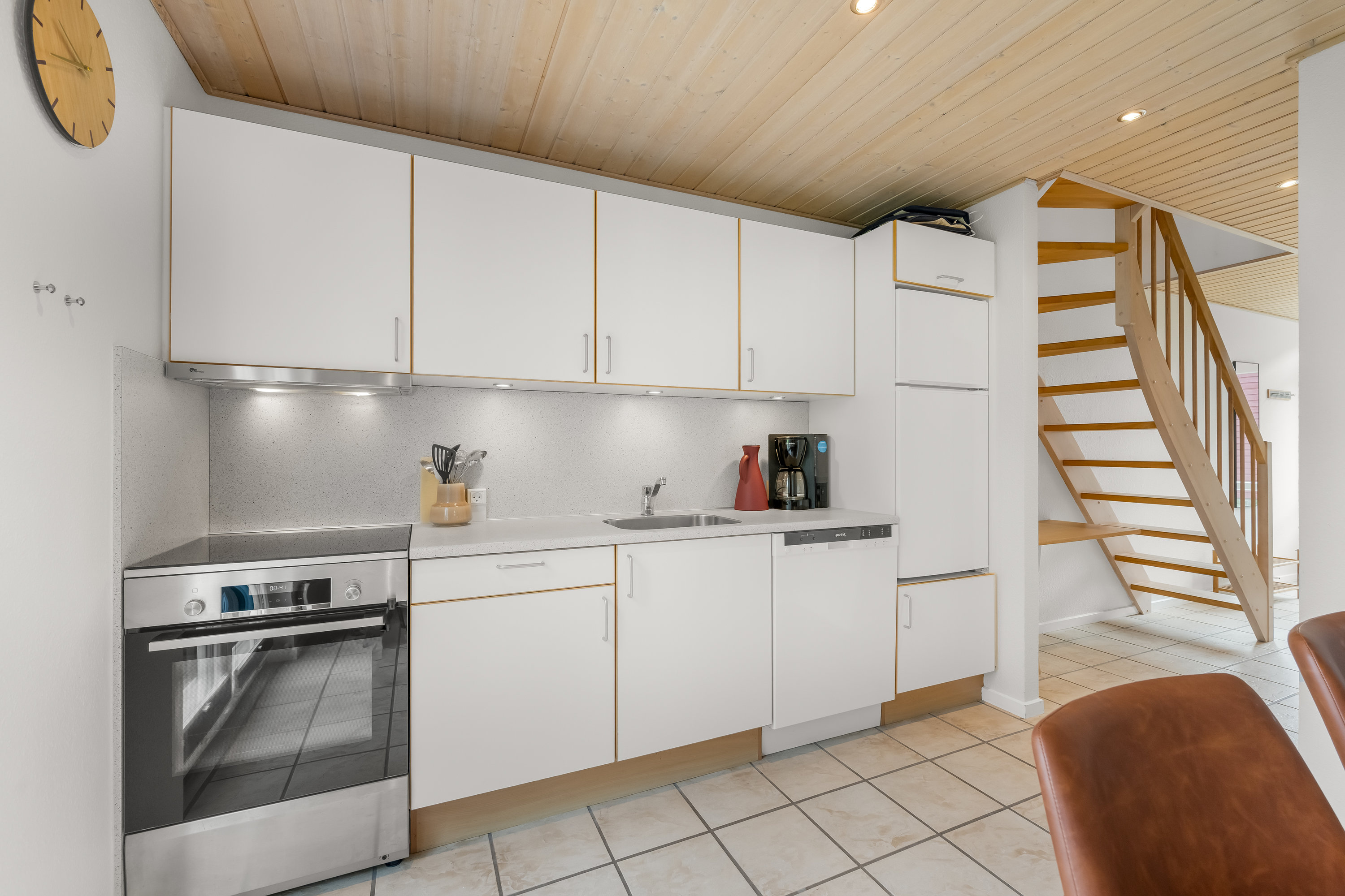 Fremhævet køkken billede i fuldskærmstilstand. Billede af Lønne Feriepark 138A, Lønne, 6830 Nørre Nebel