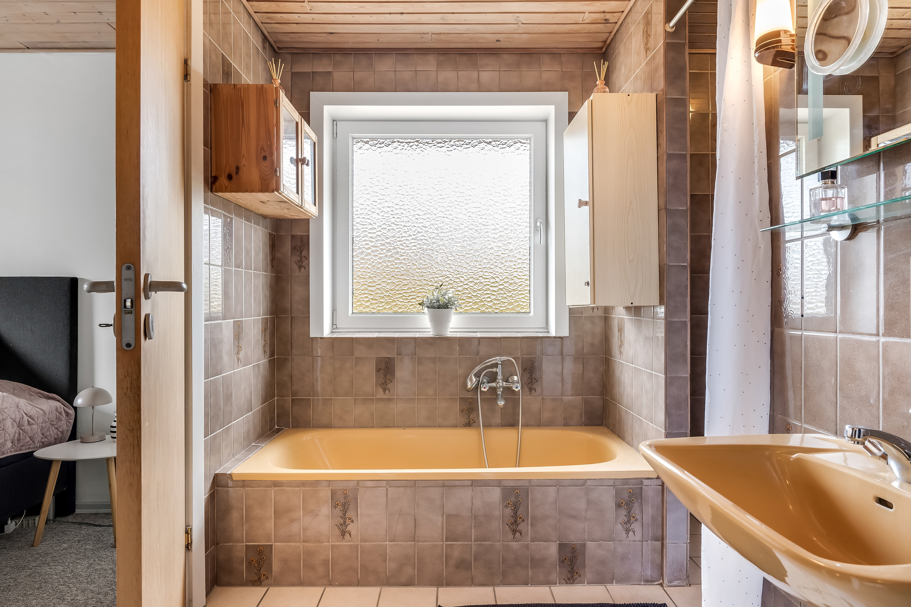 Fremhævet badeværelse billede i fuldskærmstilstand. Billede af Solvænget 114, 6870 Ølgod