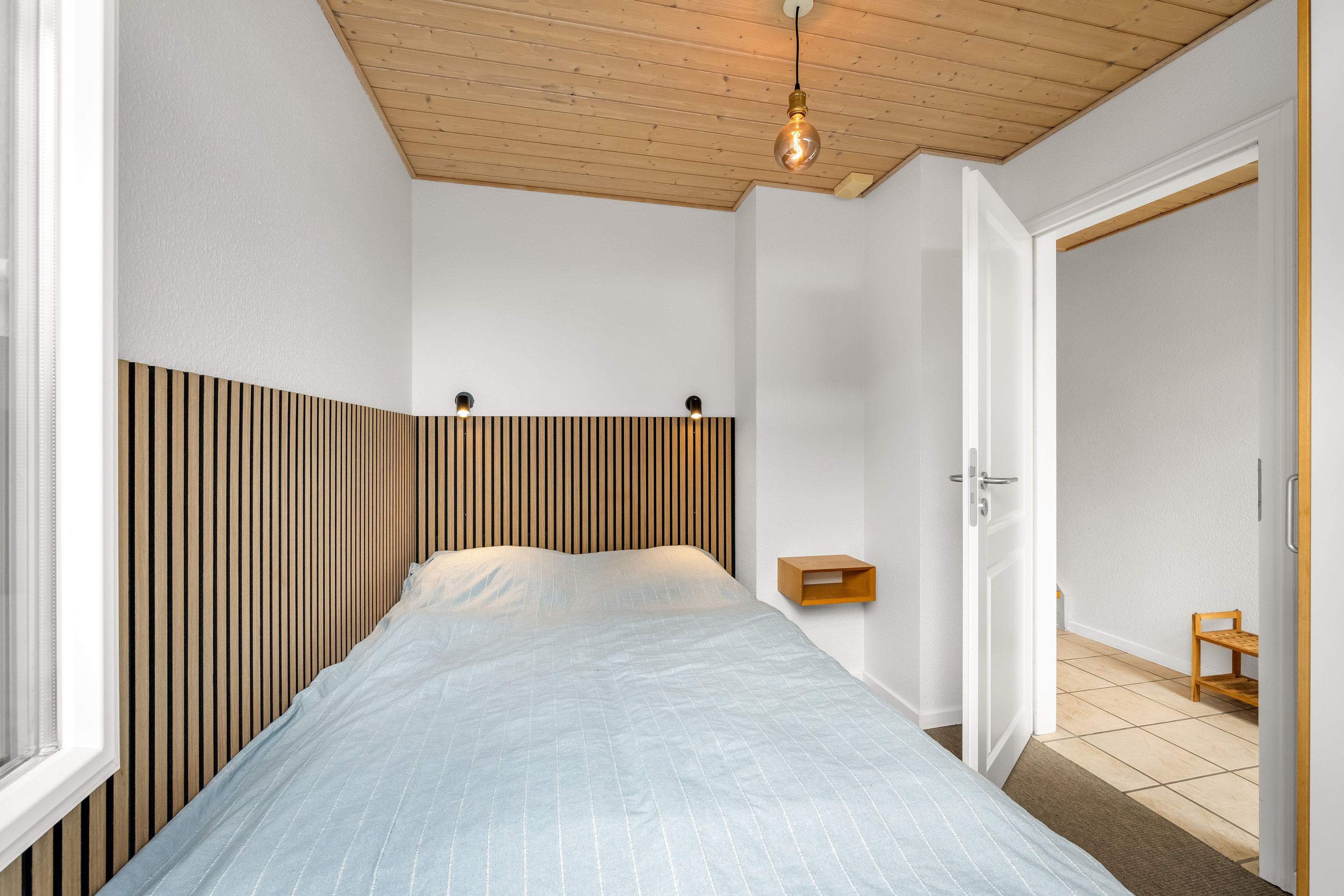 Fremhævet soveværelse billede i fuldskærmstilstand. Billede af Lønne Feriepark 138A, Lønne, 6830 Nørre Nebel