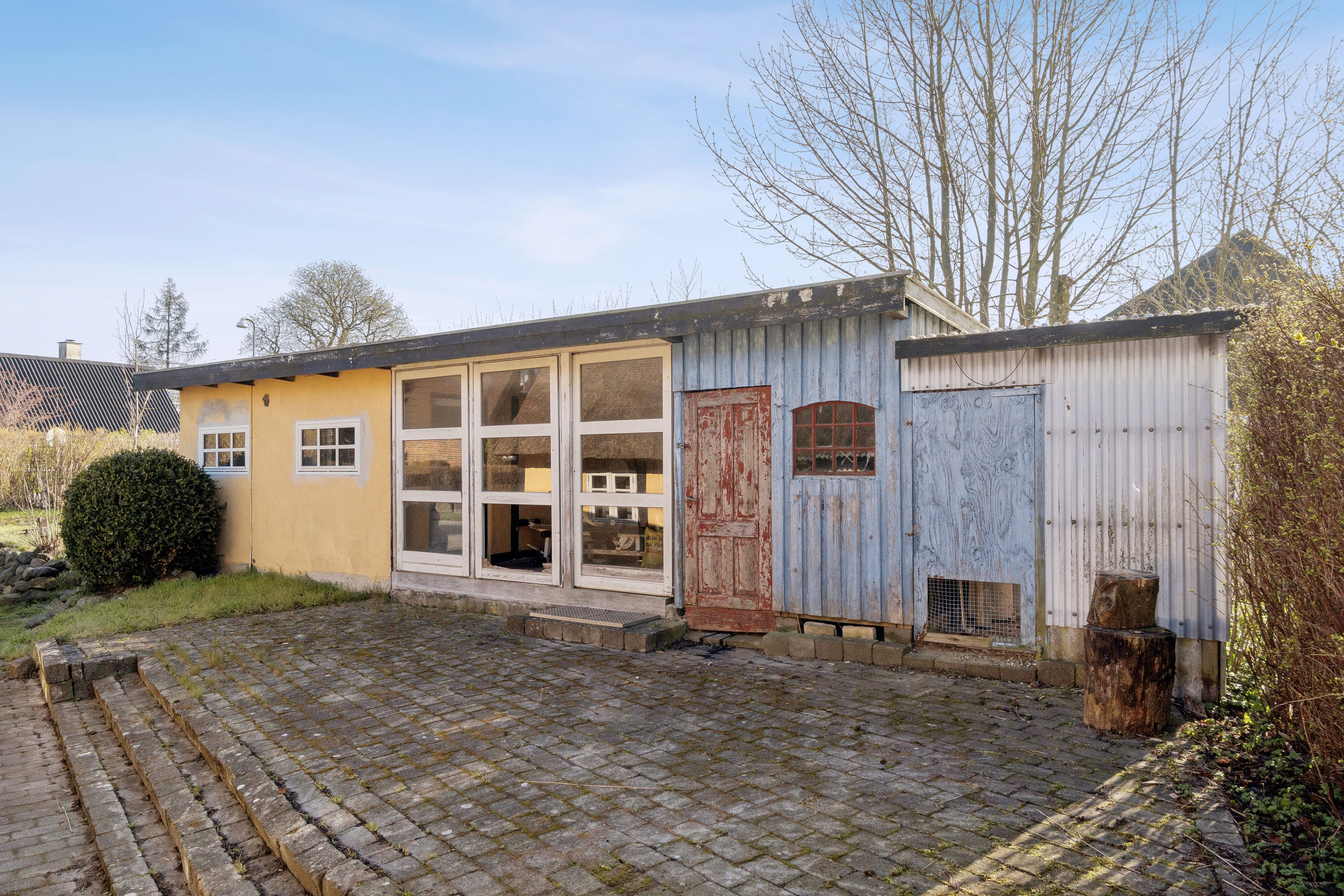 Fremhævet set fra vejen billede i fuldskærmstilstand. Billede af Nielstrupvej 58, Nielstrup, 4690 Haslev