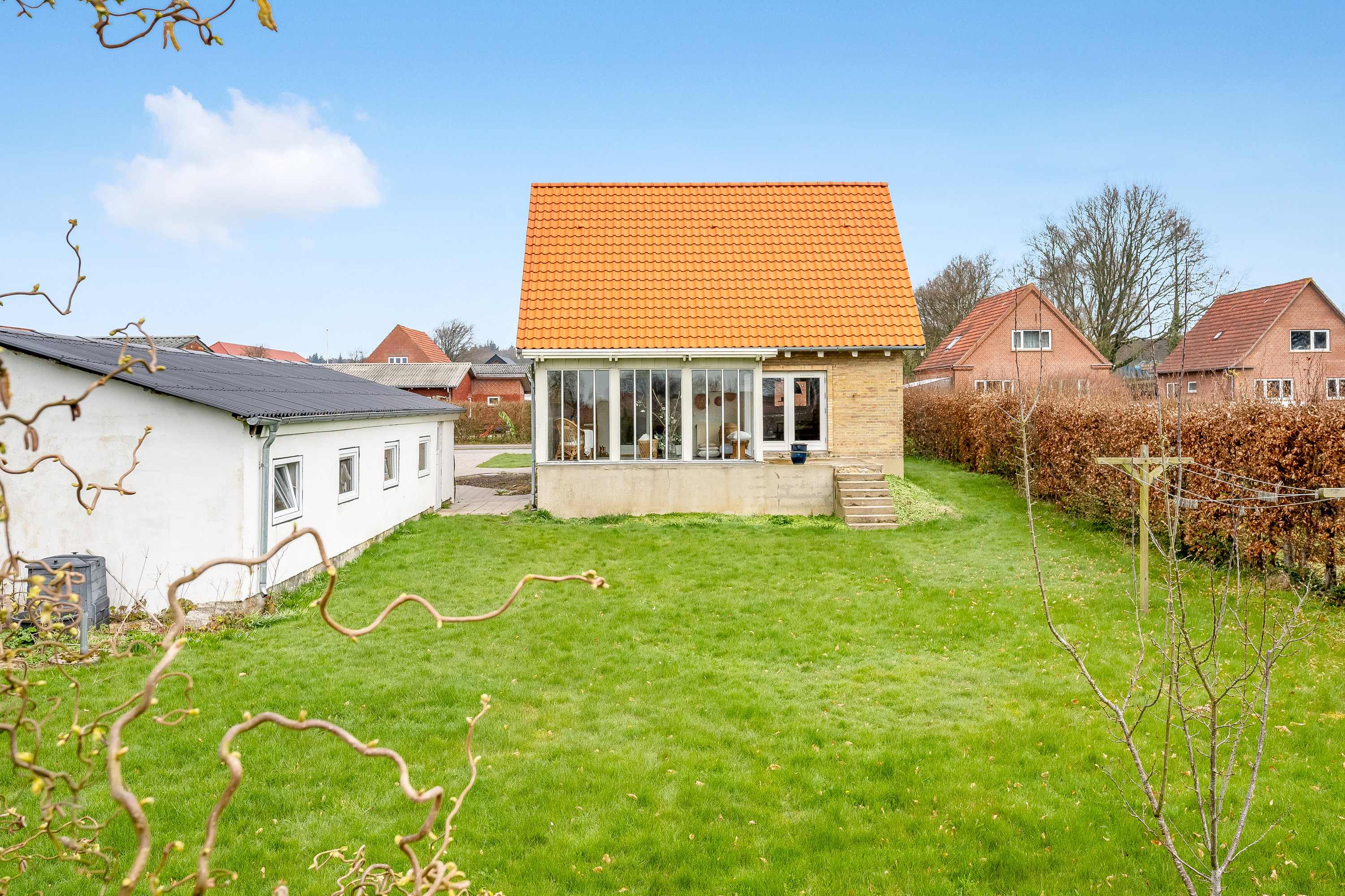 Fremhævet have billede i fuldskærmstilstand. Billede af Enghavevej 11, 6870 Ølgod