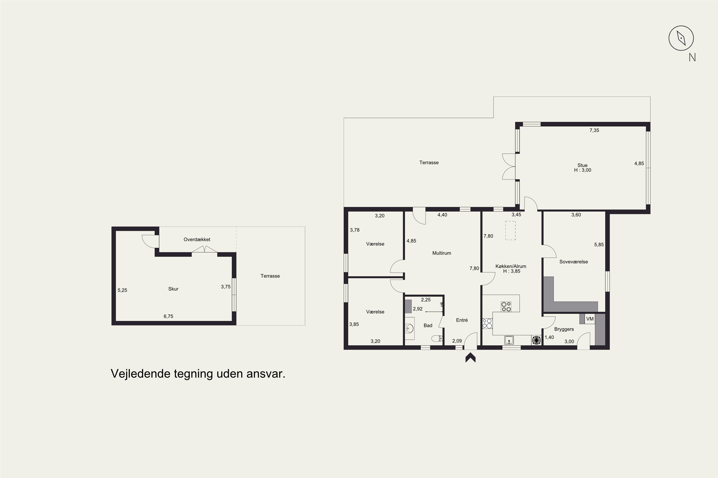 Plantegninger billede af Dalgårdsvej 42, 6600 Vejen