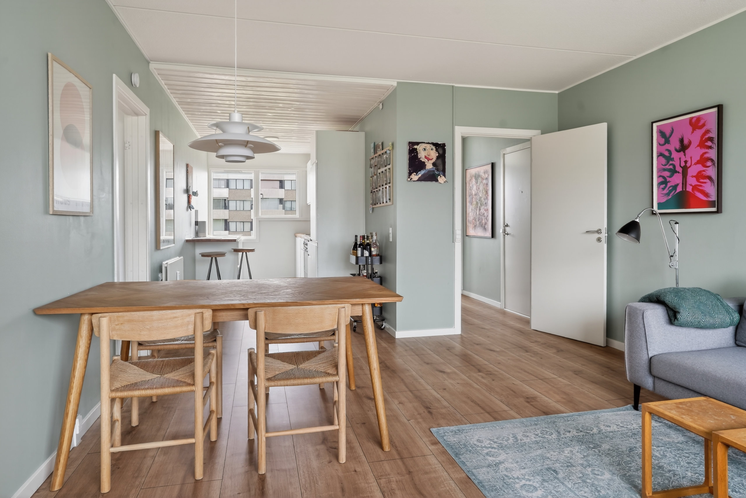 Fremhævet køkken billede i fuldskærmstilstand. Billede af Teglgårdsvej 509, 1. tv., 3050 Humlebæk