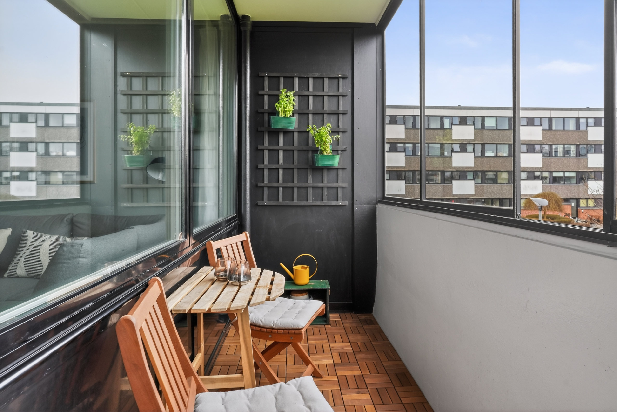 Fremhævet altan billede i fuldskærmstilstand. Billede af Teglgårdsvej 509, 1. tv., 3050 Humlebæk