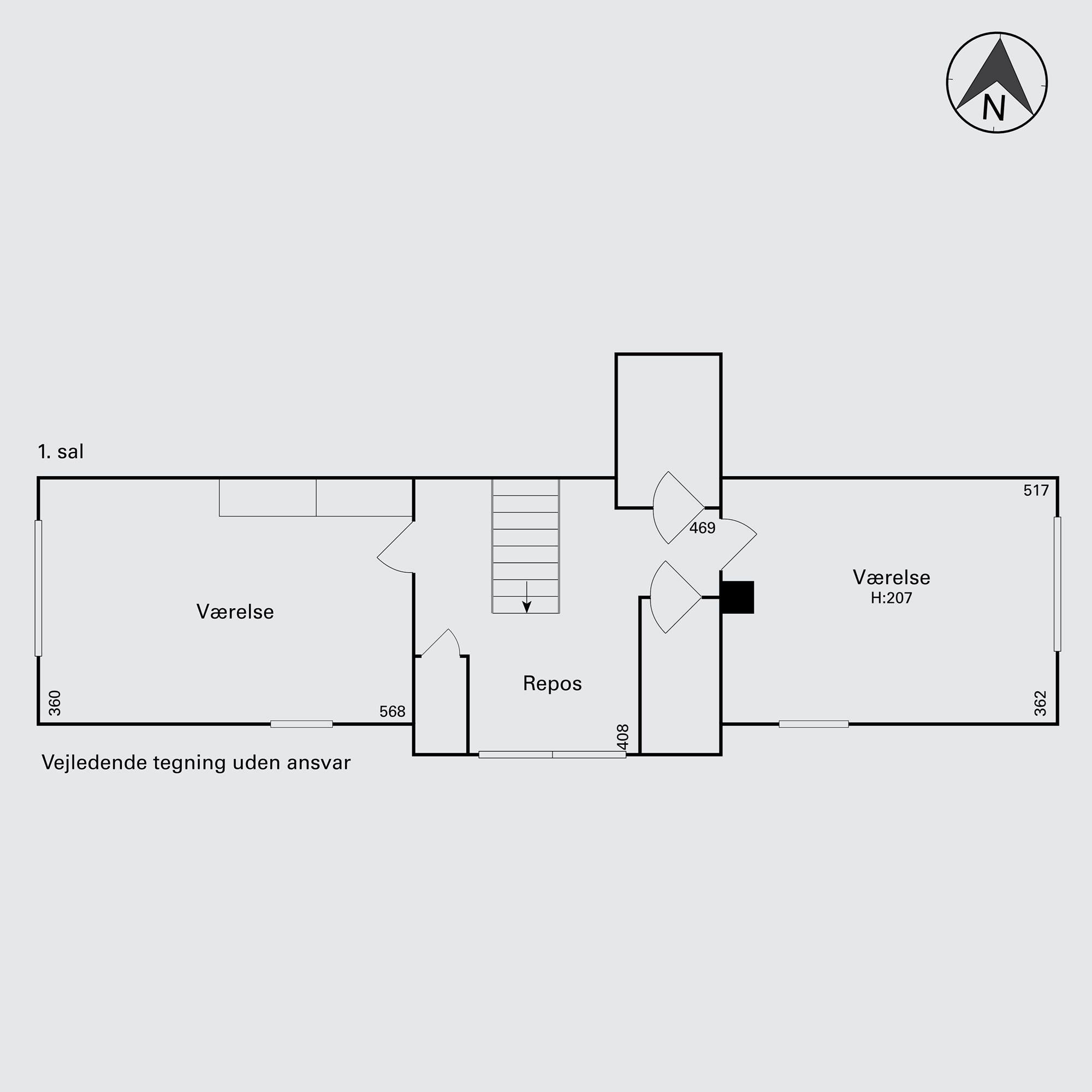 Plantegninger billede af Holmdrupvej 6, Tved, 5700 Svendborg