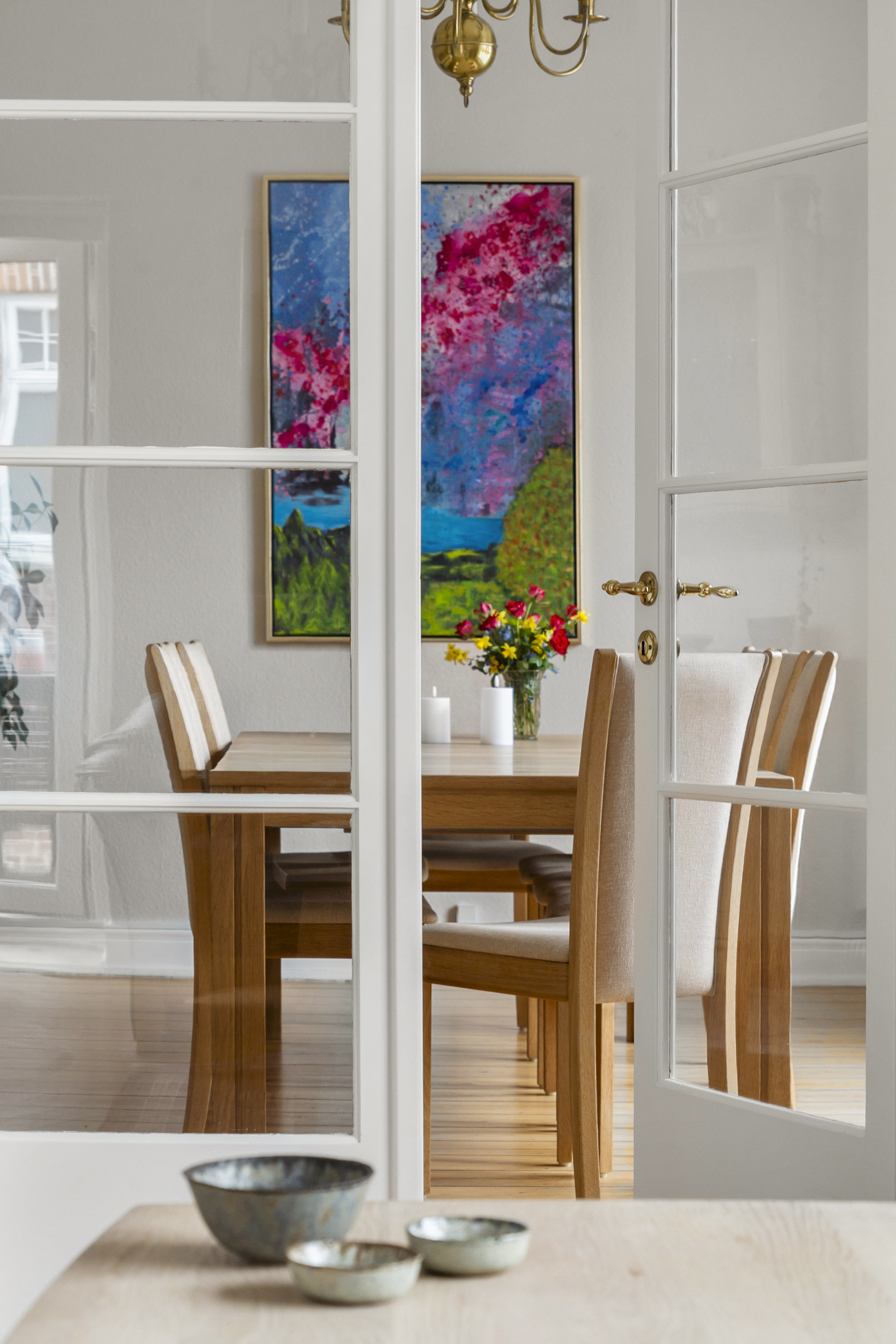 Fremhævet spisestue billede i fuldskærmstilstand. Billede af Læssøegade 77, 1., 5230 Odense M