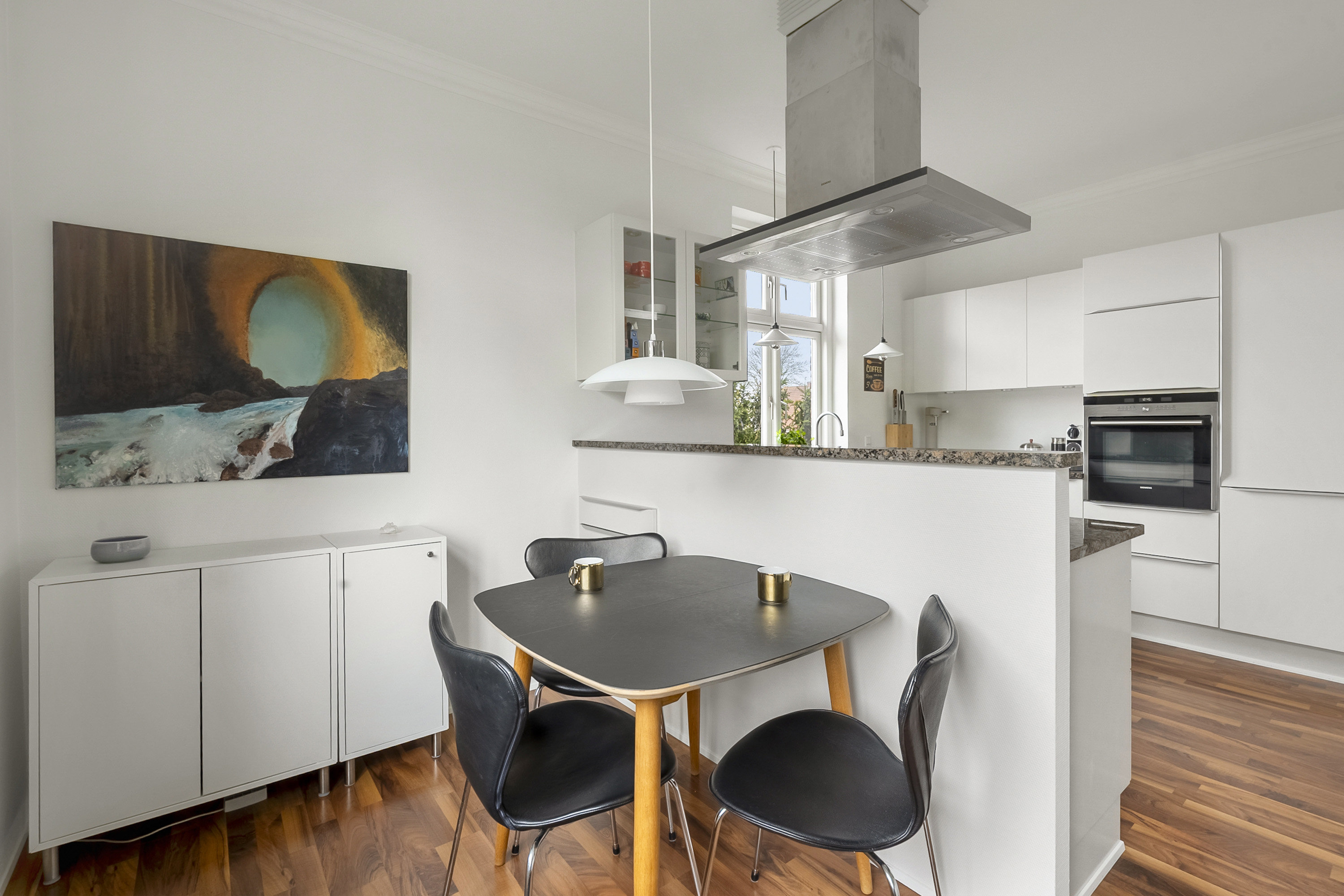 Fremhævet spisestue billede i fuldskærmstilstand. Billede af Læssøegade 77, 1., 5230 Odense M