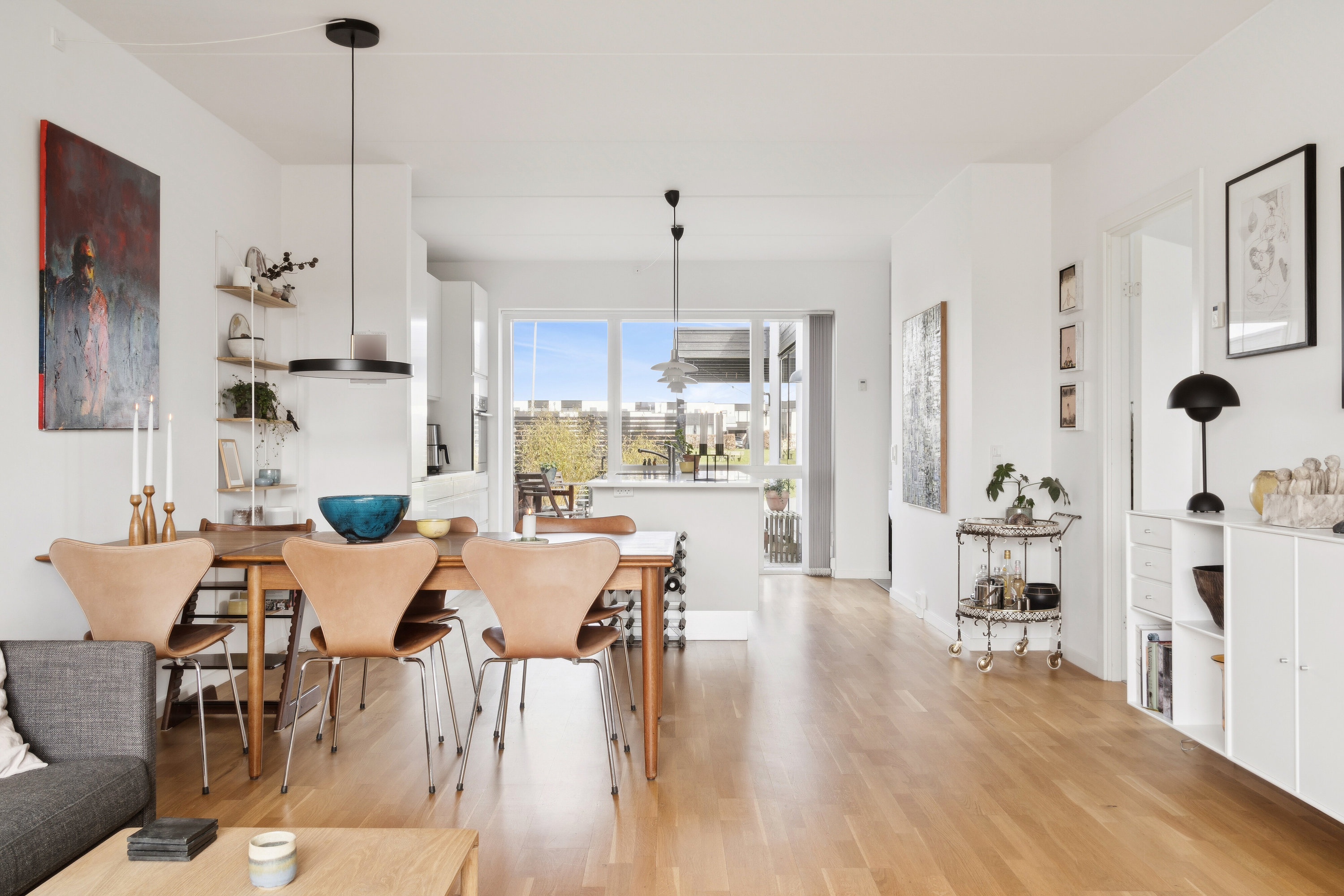 Miniaturebillede 1: stue. Billede af Hørretløkken 214, 8320 Mårslet