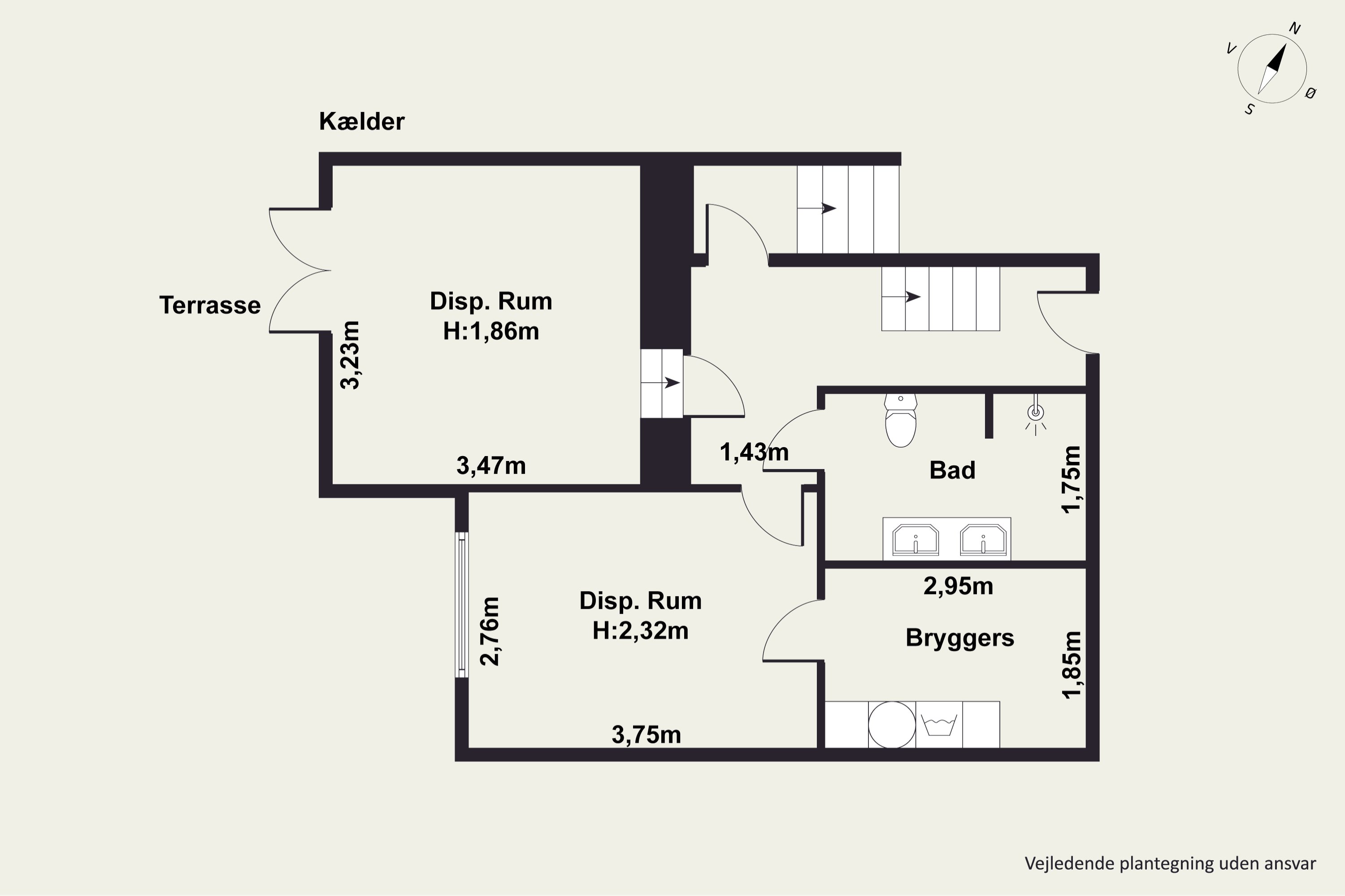 Plantegninger billede af Banevænget 9, 2770 Kastrup