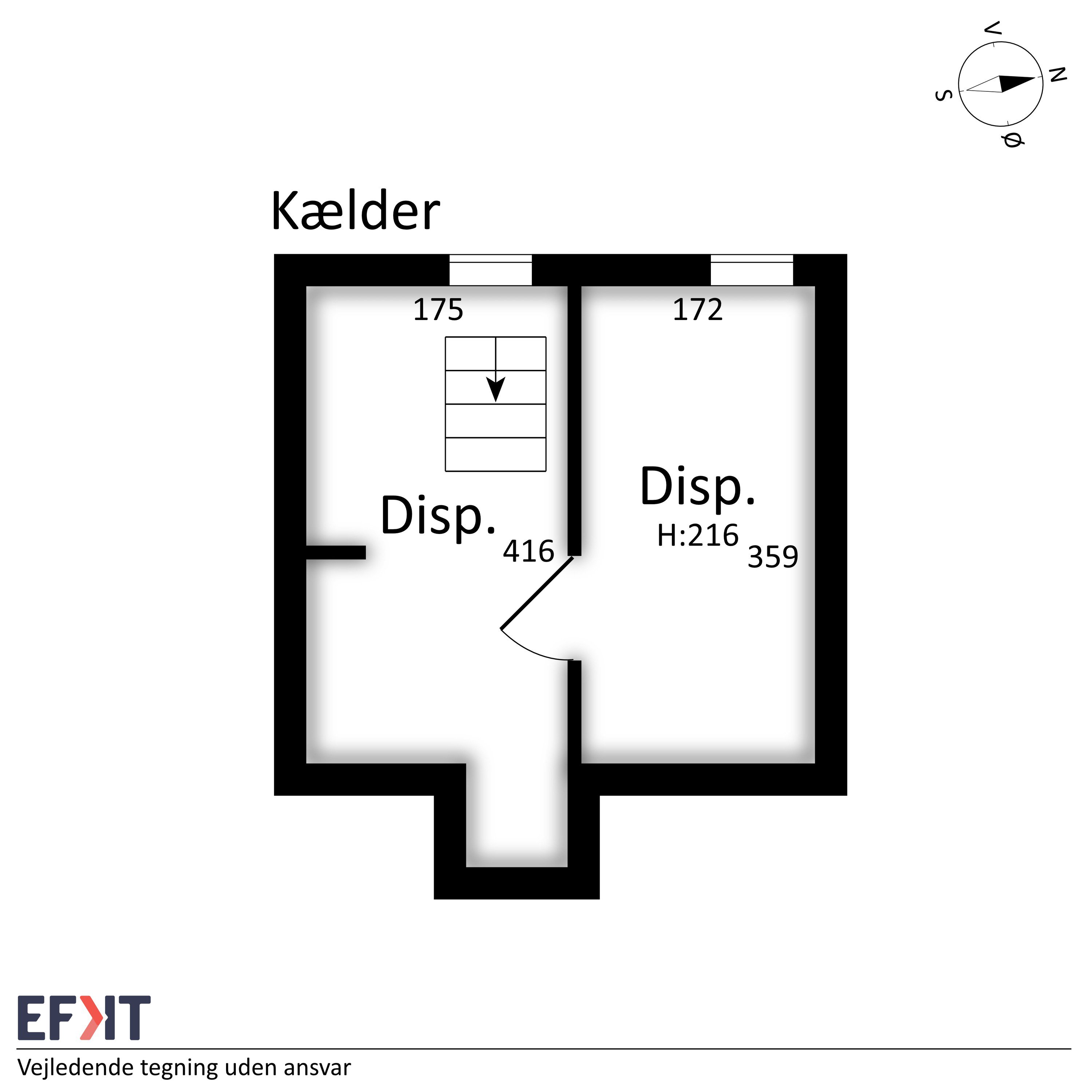 Plantegninger billede af Nørre Torv 4, 9800 Hjørring
