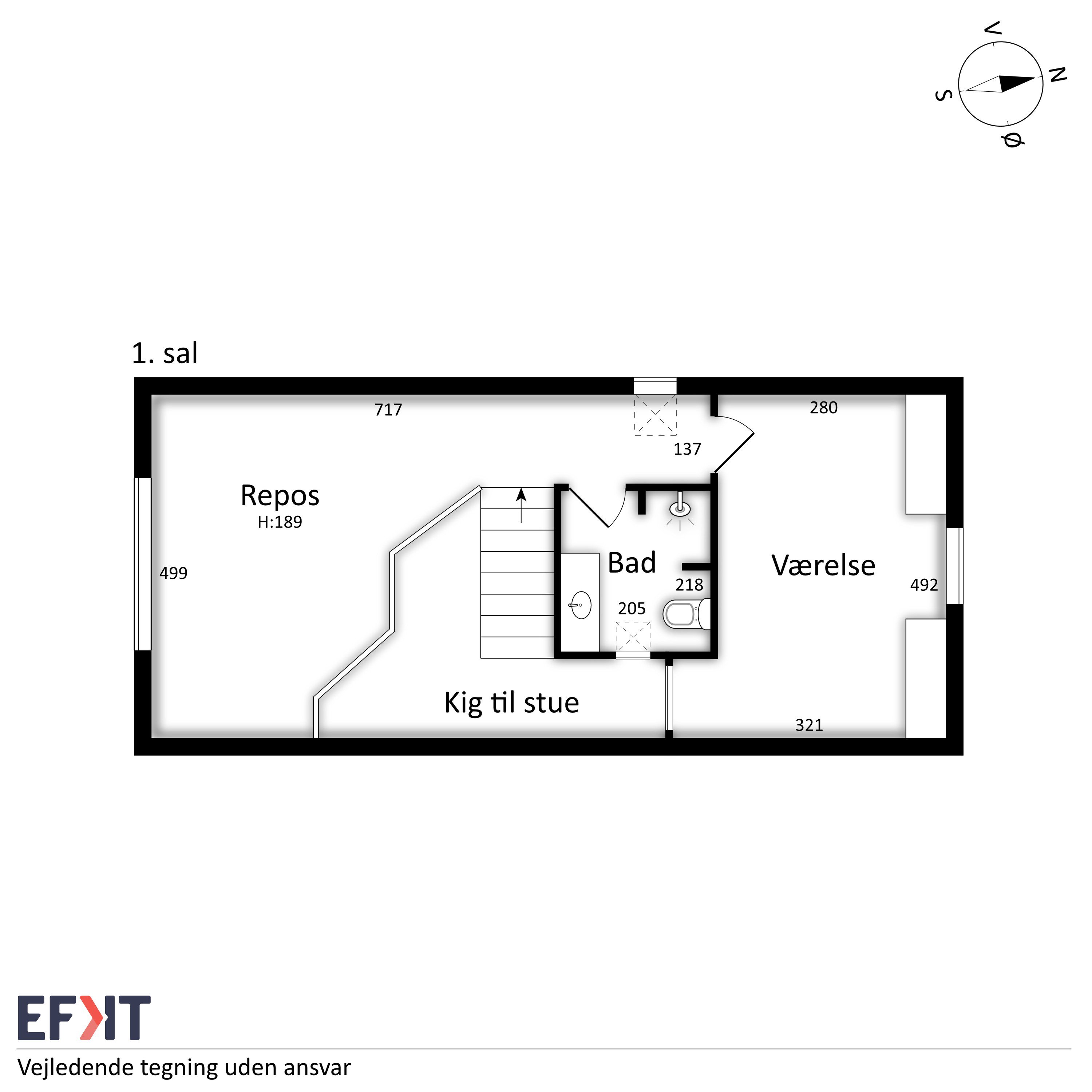 Plantegninger billede af Nørre Torv 4, 9800 Hjørring